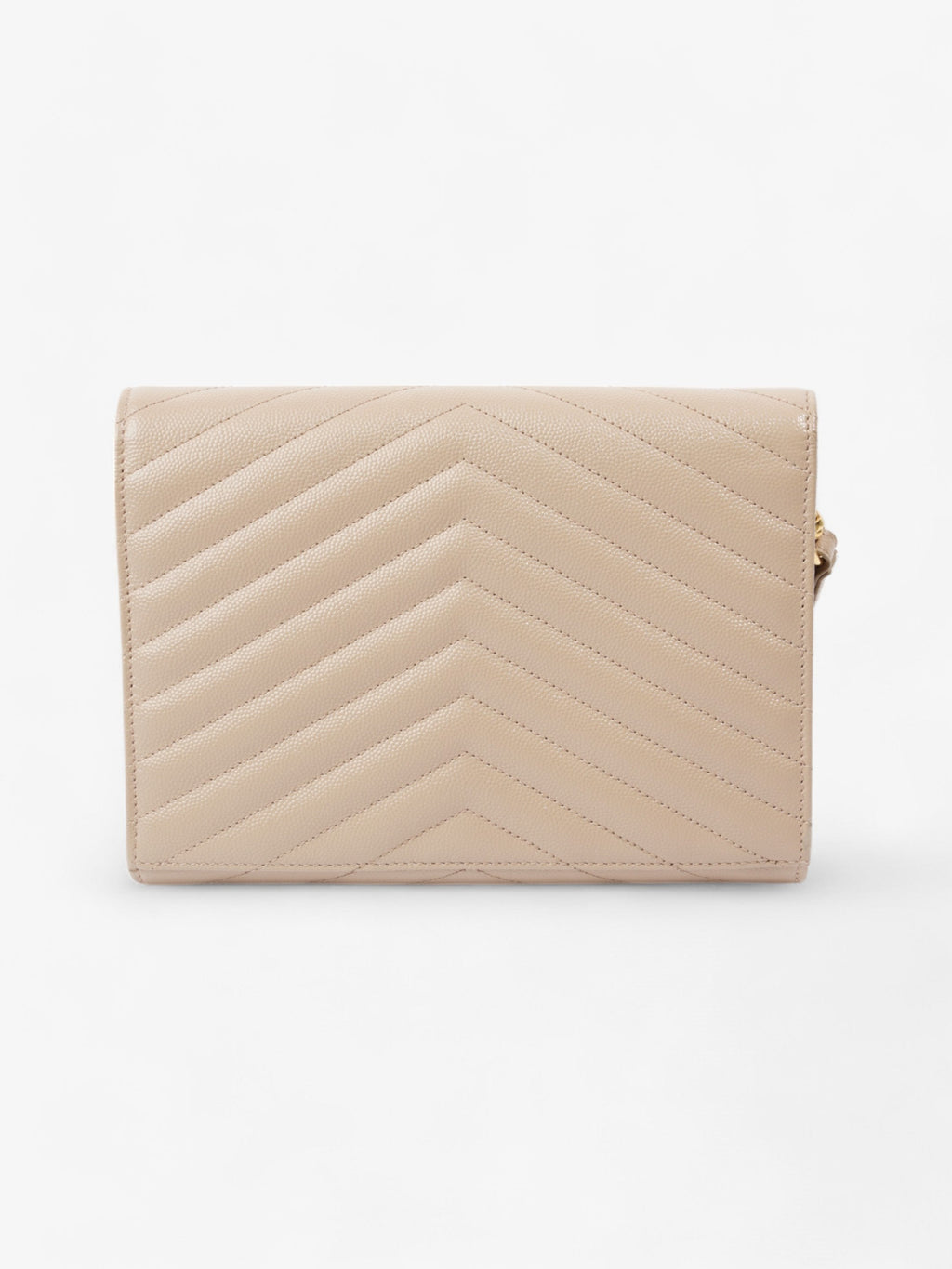 Saint Laurent Cassandre Flap Beige Matelasse Leather