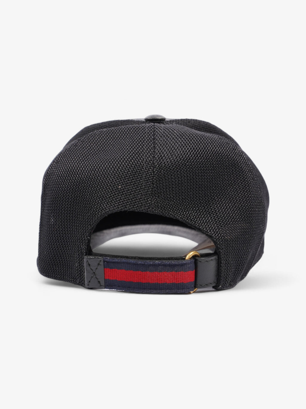 Gucci Kingsnake Print Cap Black GG Supreme / Red Snake Coated Canvas Medium