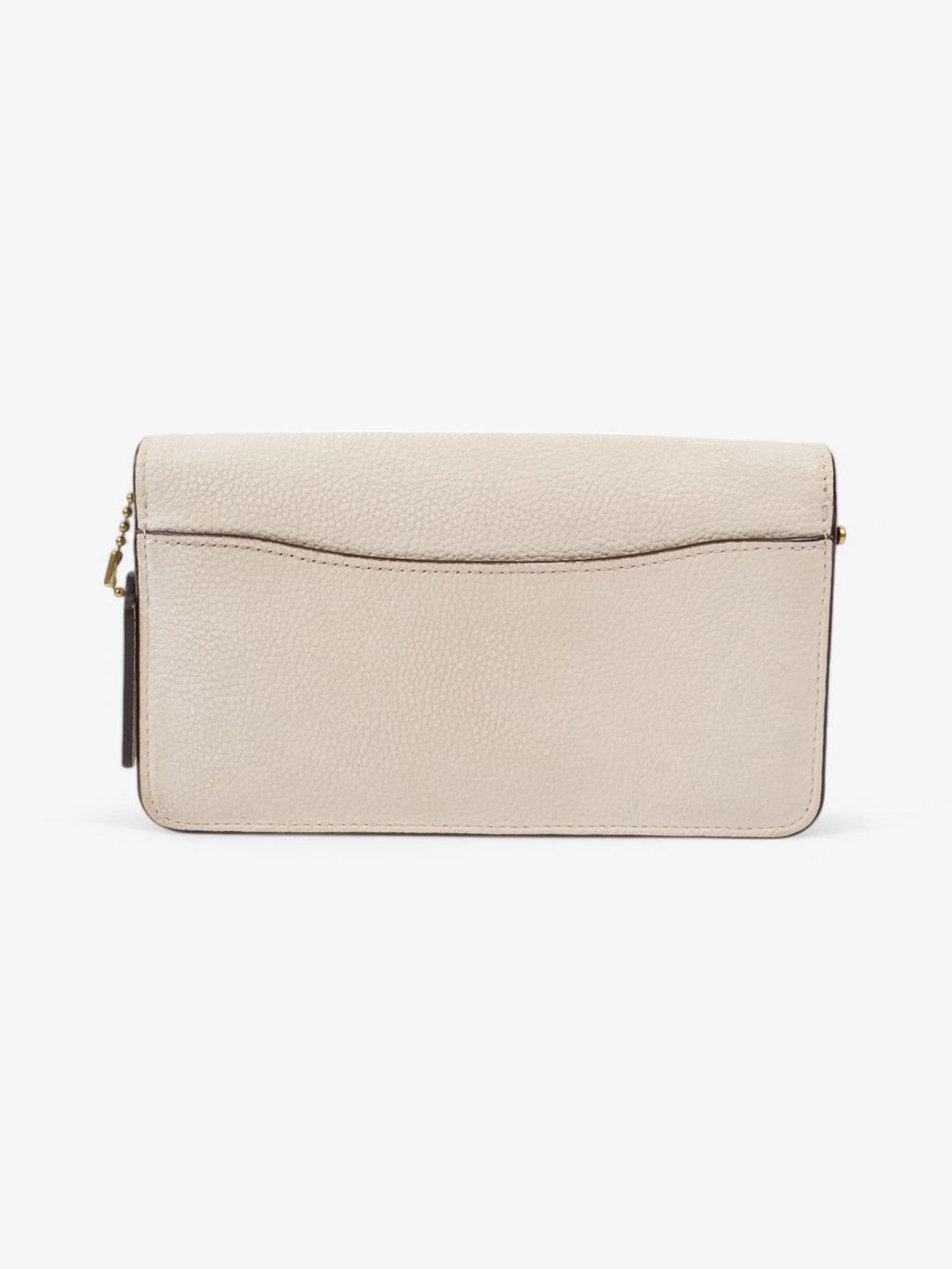Coach Tabby Chain Cream Grained Leather