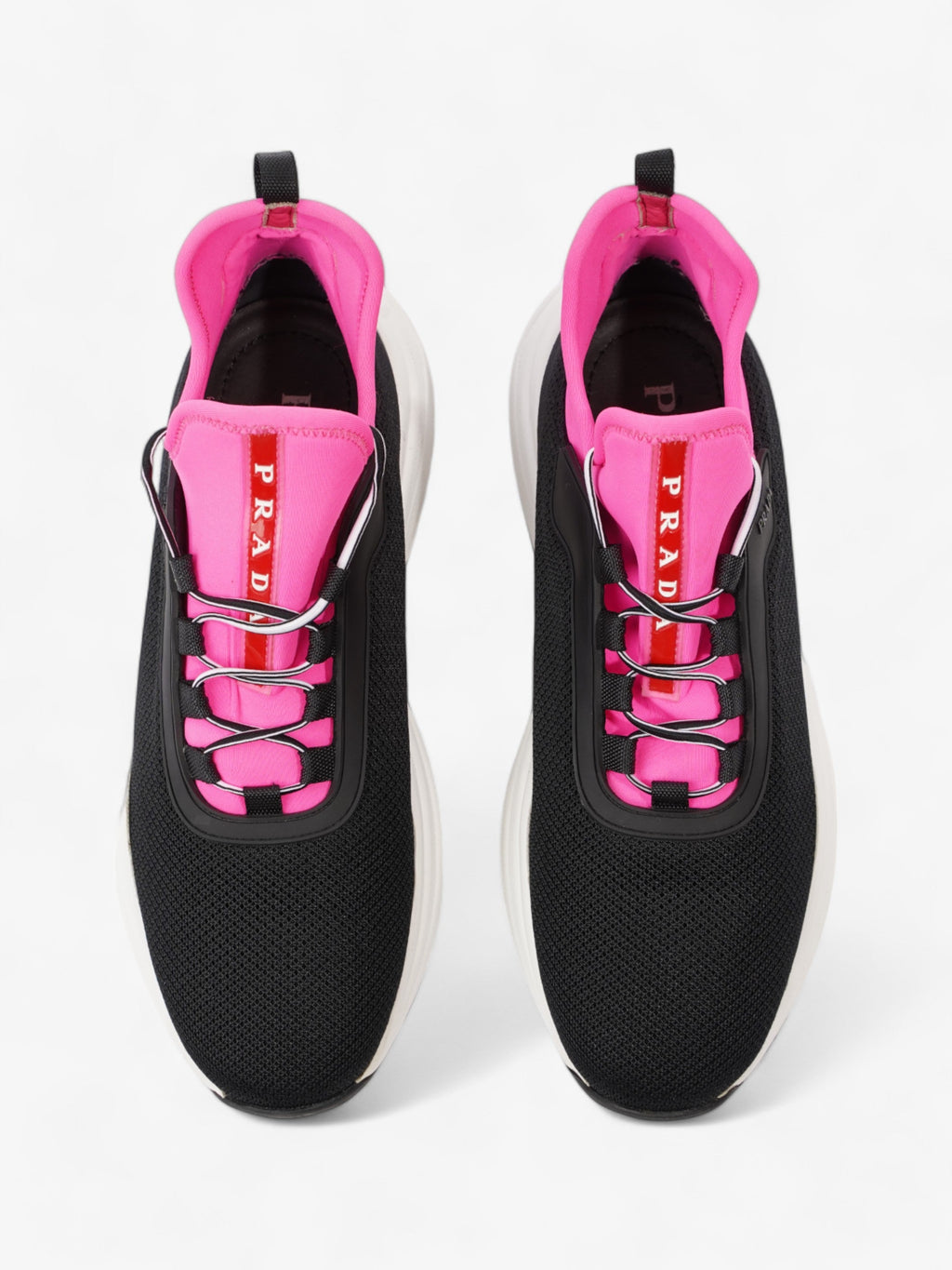 Prada America's Cup Black / Pink Neoprene EU 37.5 UK 4.5