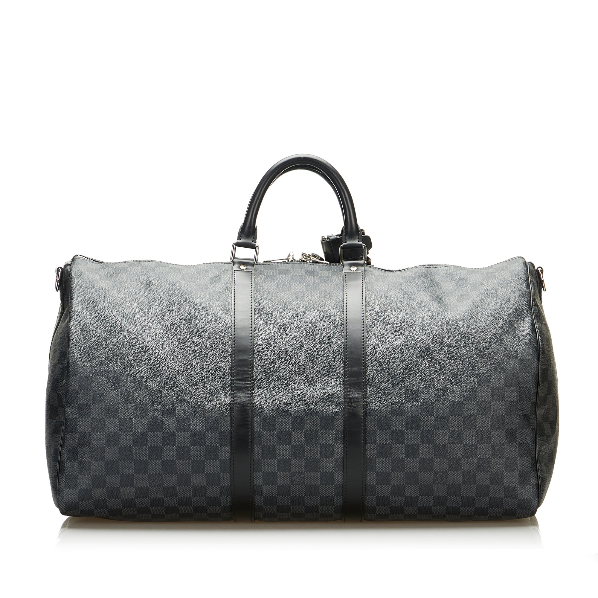 Louis Vuitton Keepall BandouliÃƒÆ’Ã‚Â¨re 55 Damier Graphite Canvas