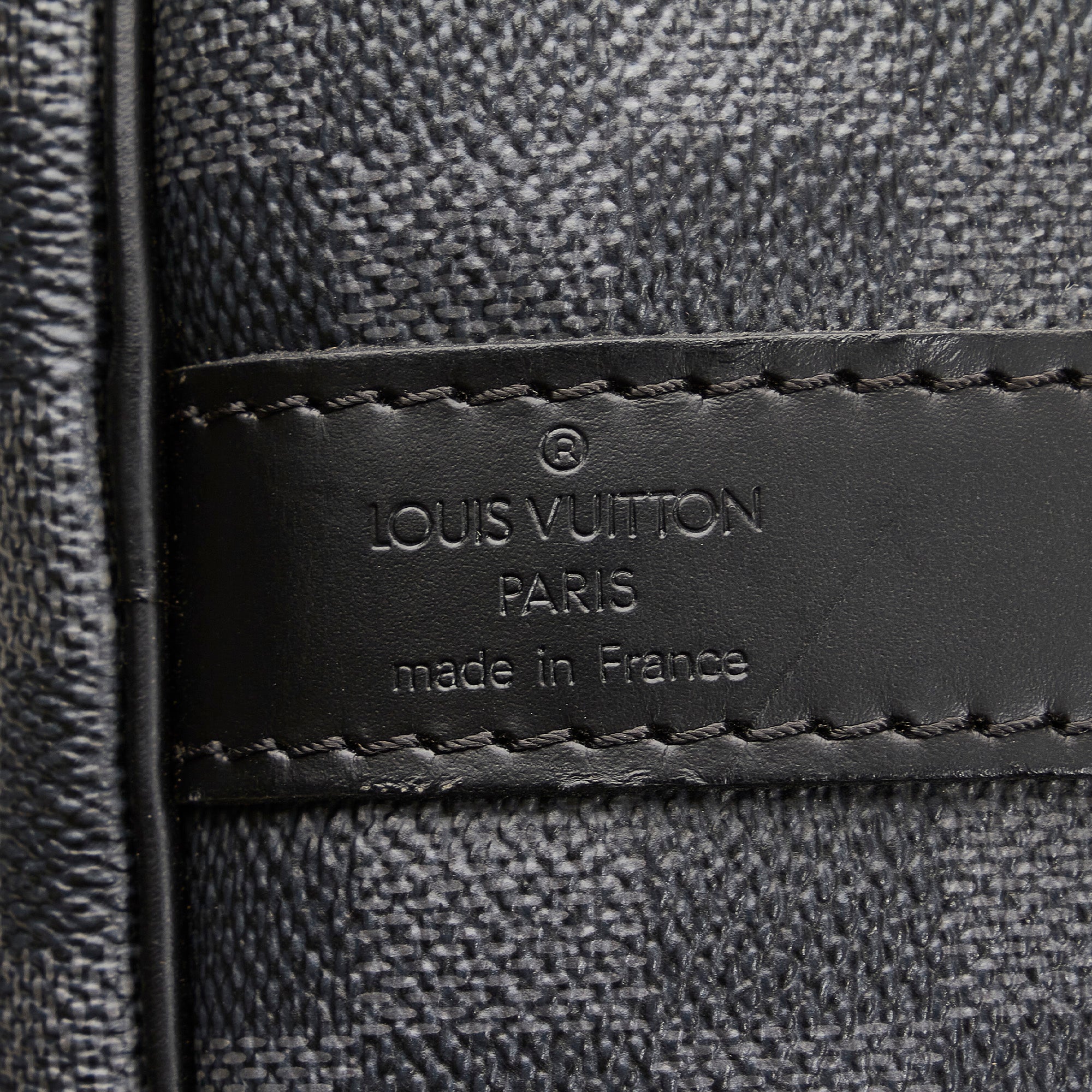 Louis Vuitton Keepall BandouliÃƒÆ’Ã‚Â¨re 55 Damier Graphite Canvas