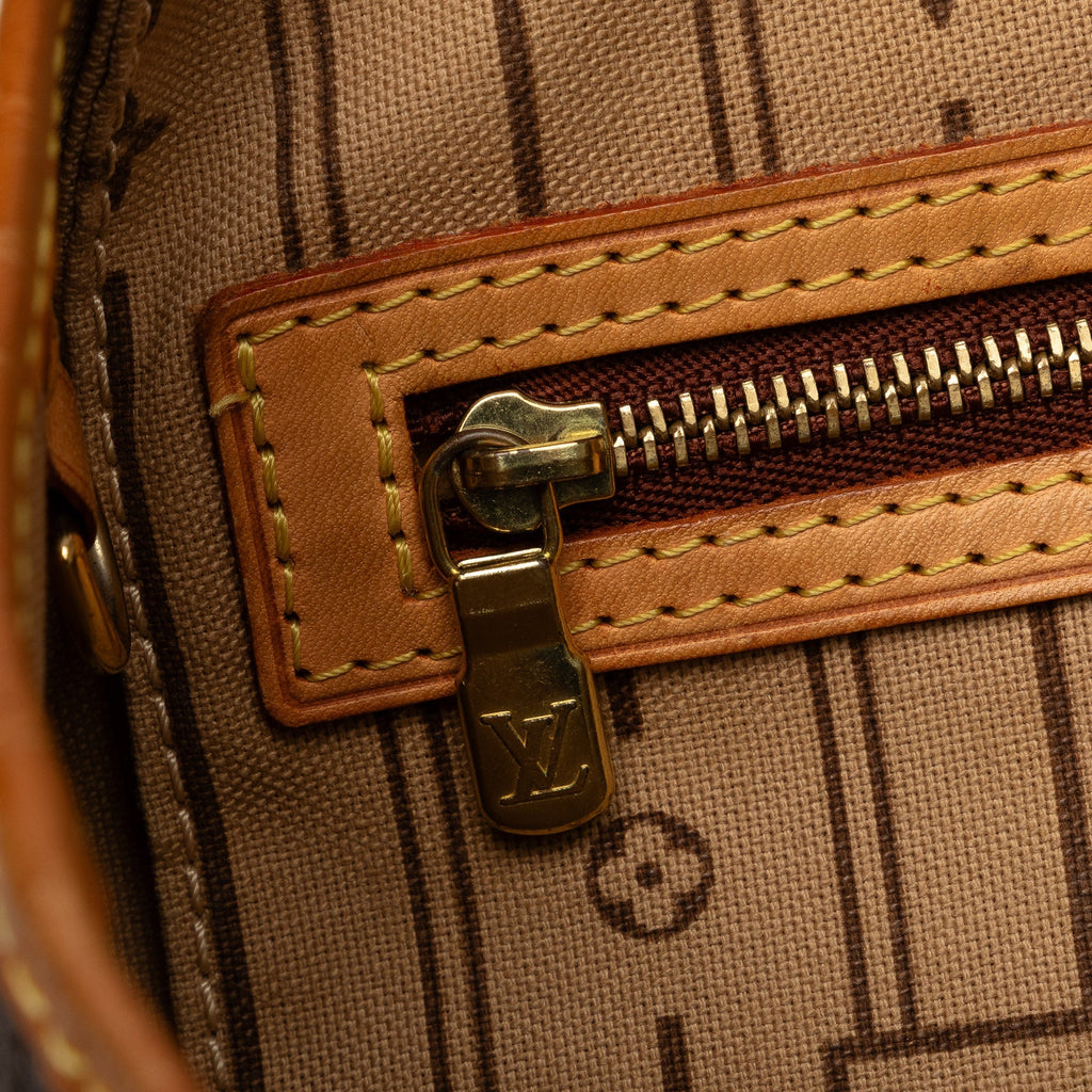 Brown Louis Vuitton Monogram Neverfull PM Tote Bag