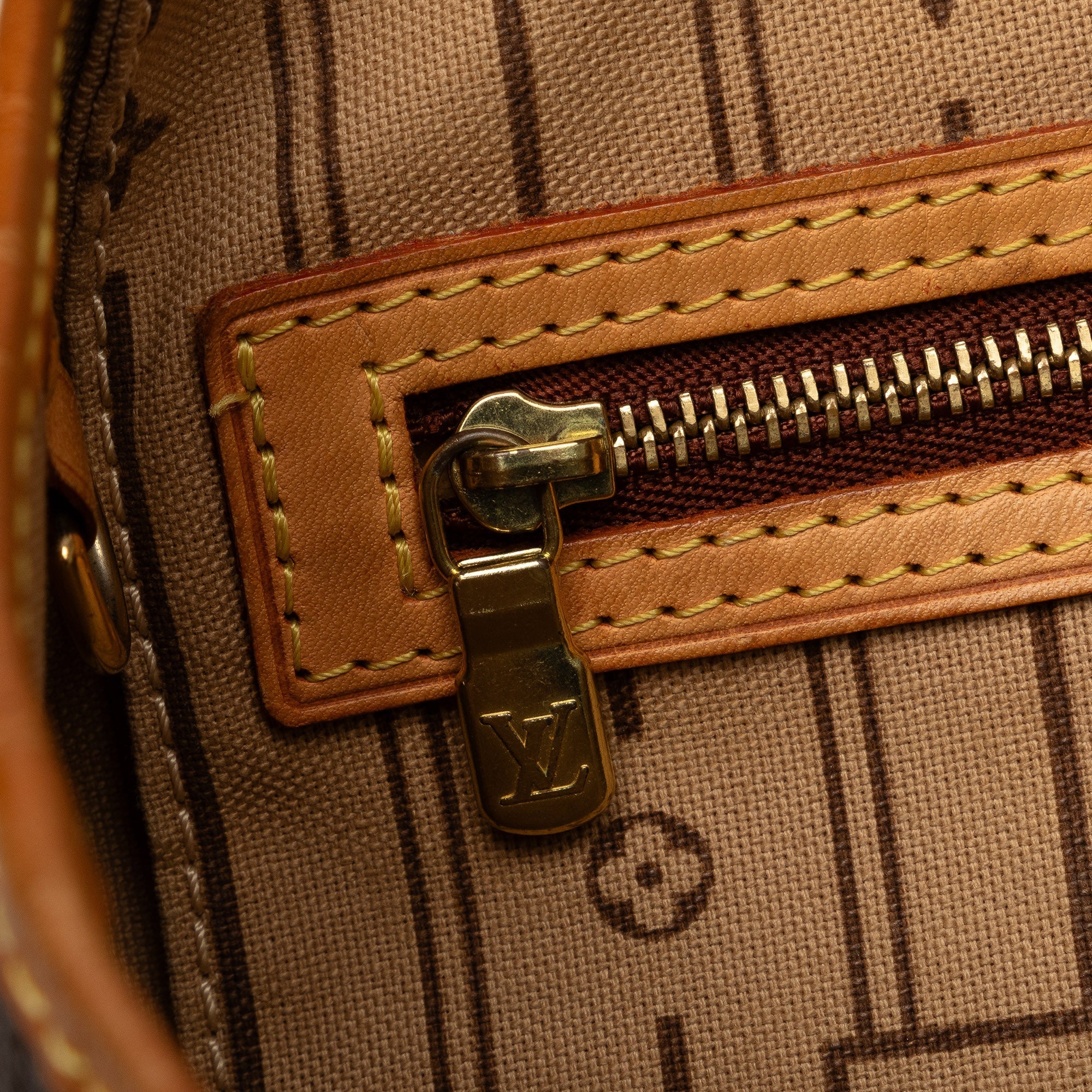 Brown Louis Vuitton Monogram Neverfull PM Tote Bag