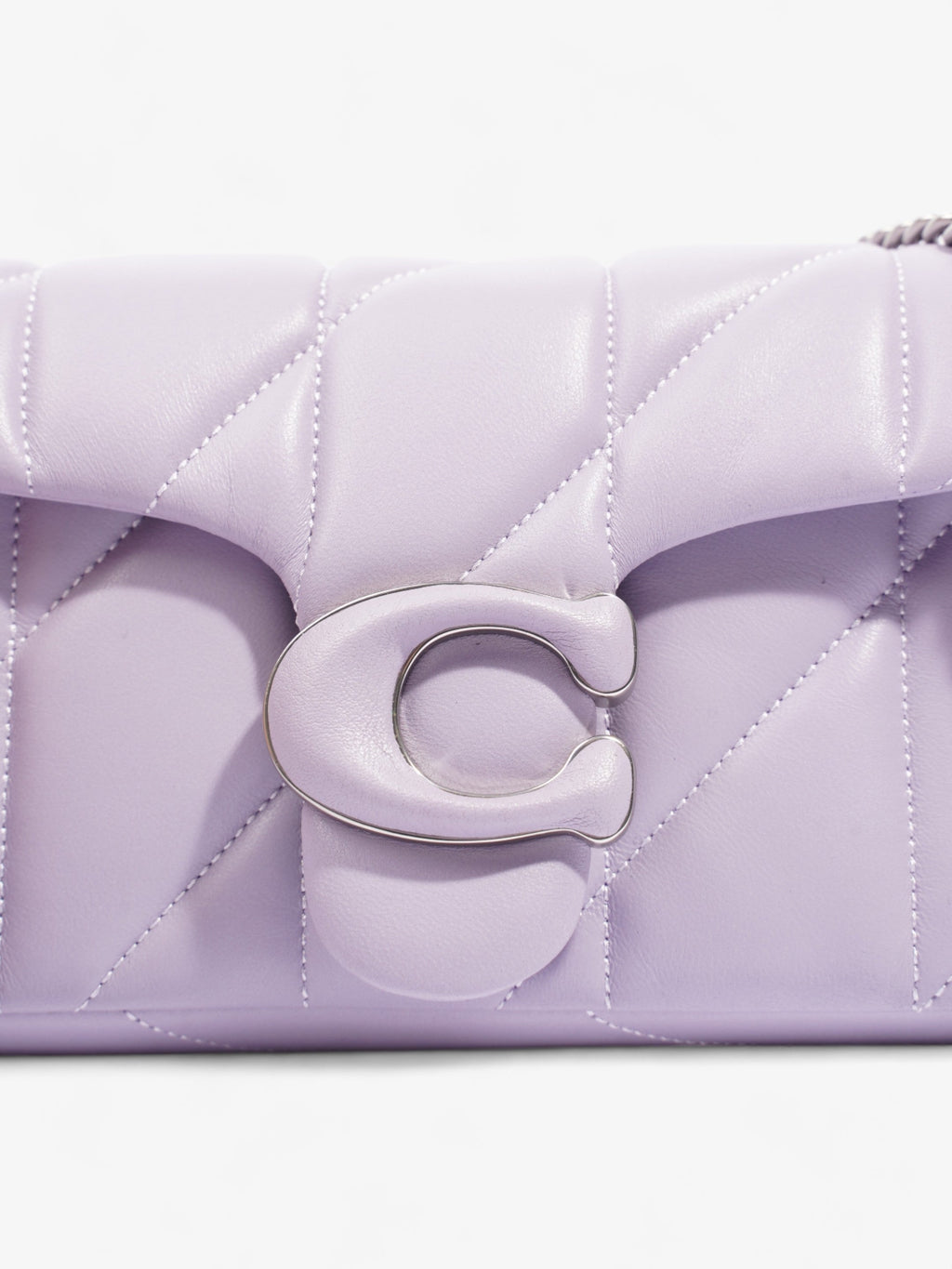 Coach Tabby Wristlet Lilac Nappa Leather
