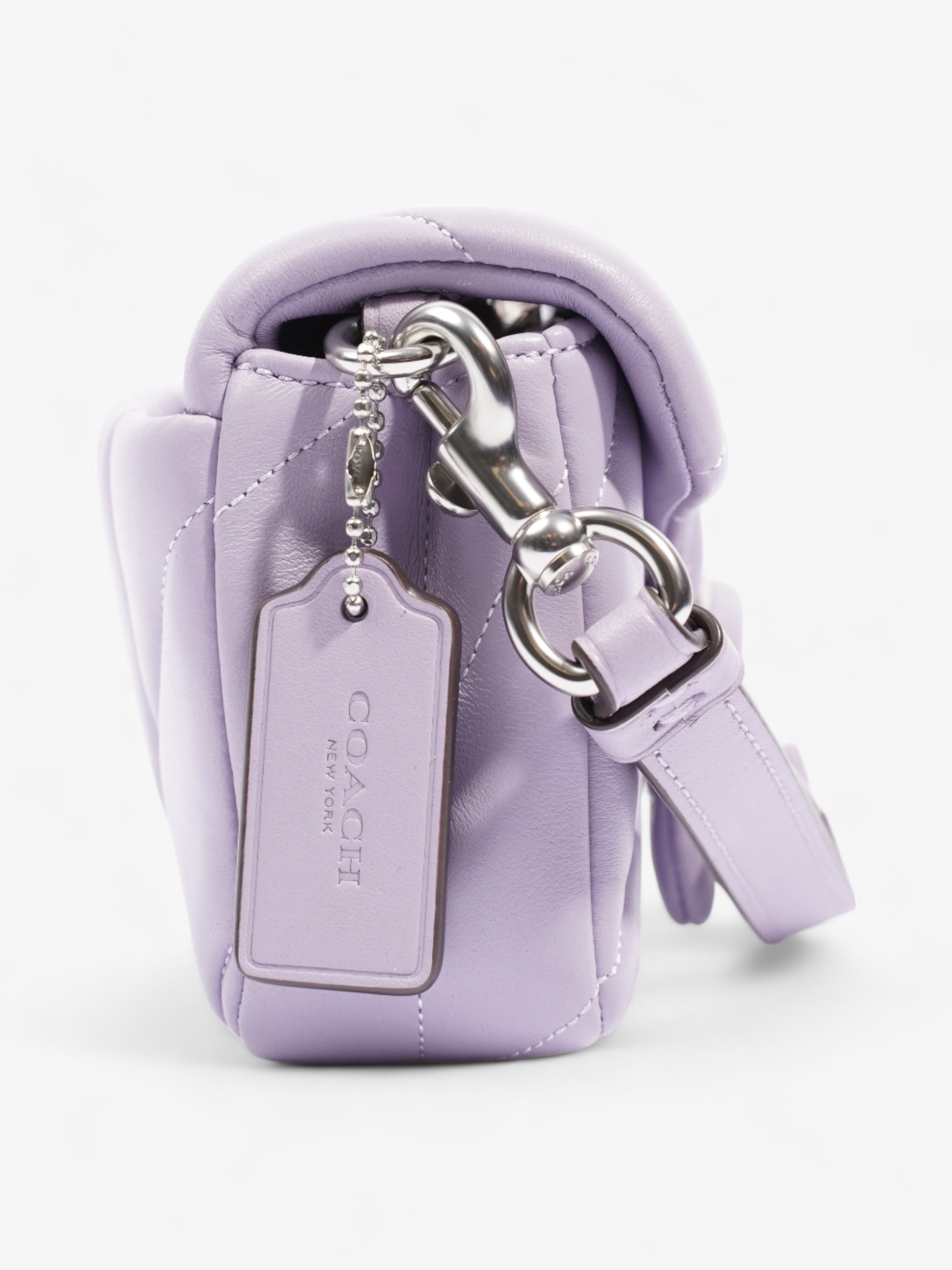 Coach Tabby Wristlet Lilac Nappa Leather