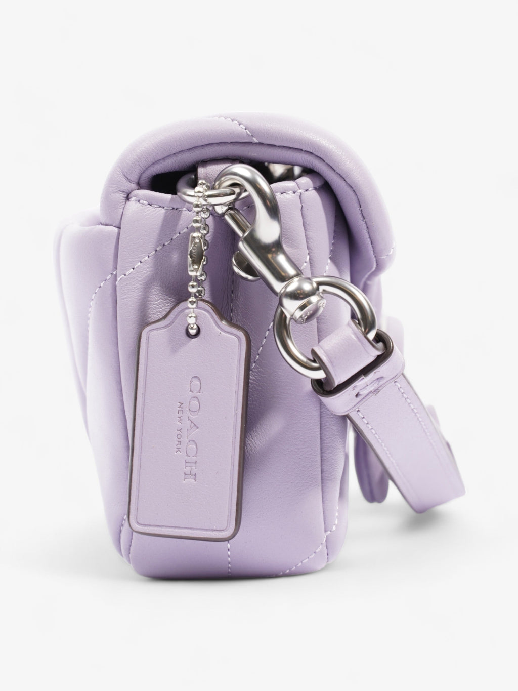 Coach Tabby Wristlet Lilac Nappa Leather