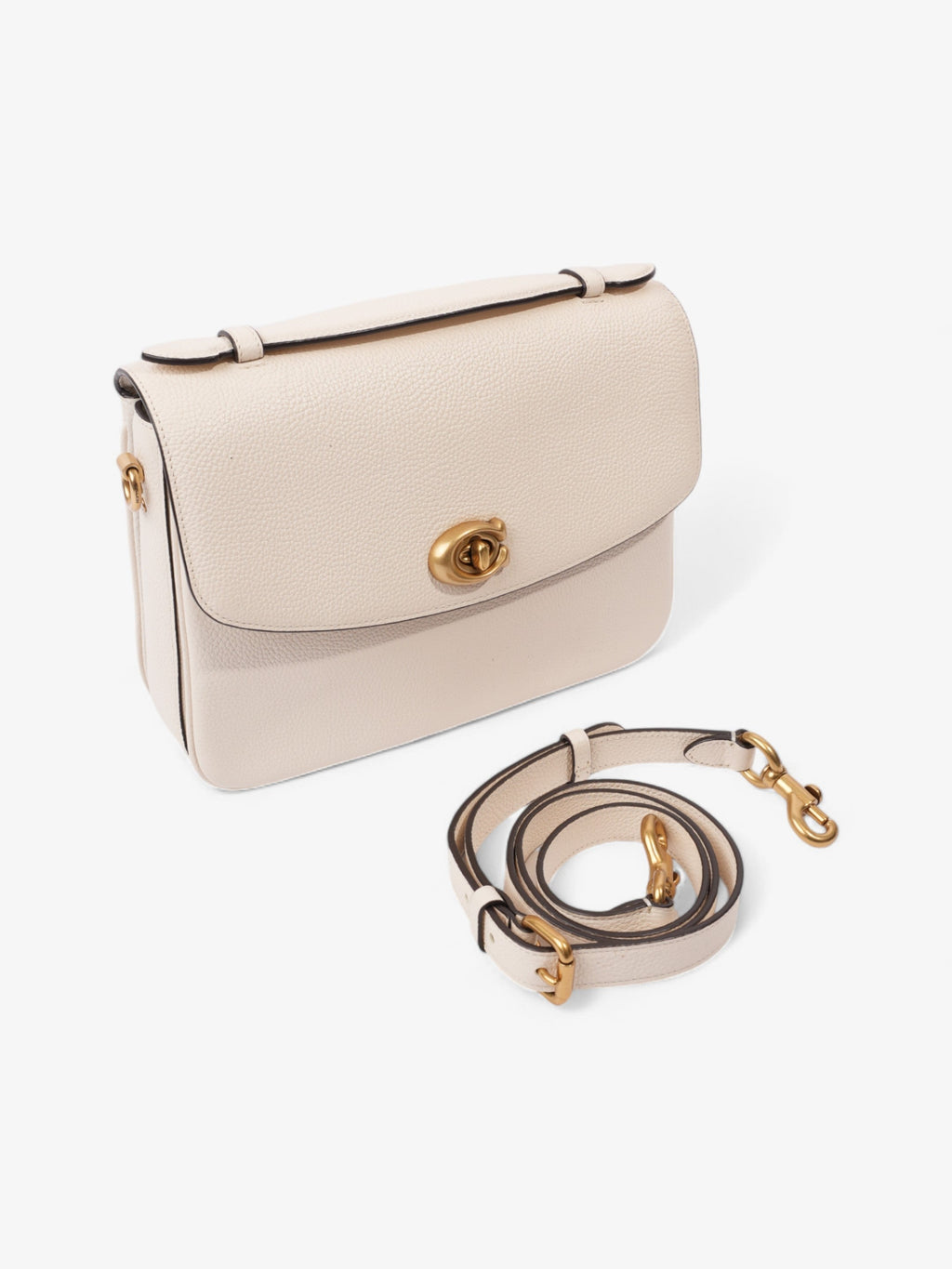 Coach Cassie White  Leather One size