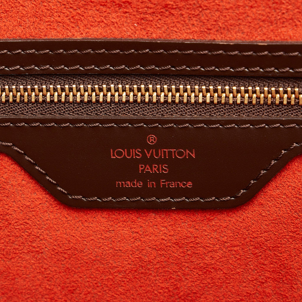 Brown Louis Vuitton Damier Ebene Manosque GM Tote Bag
