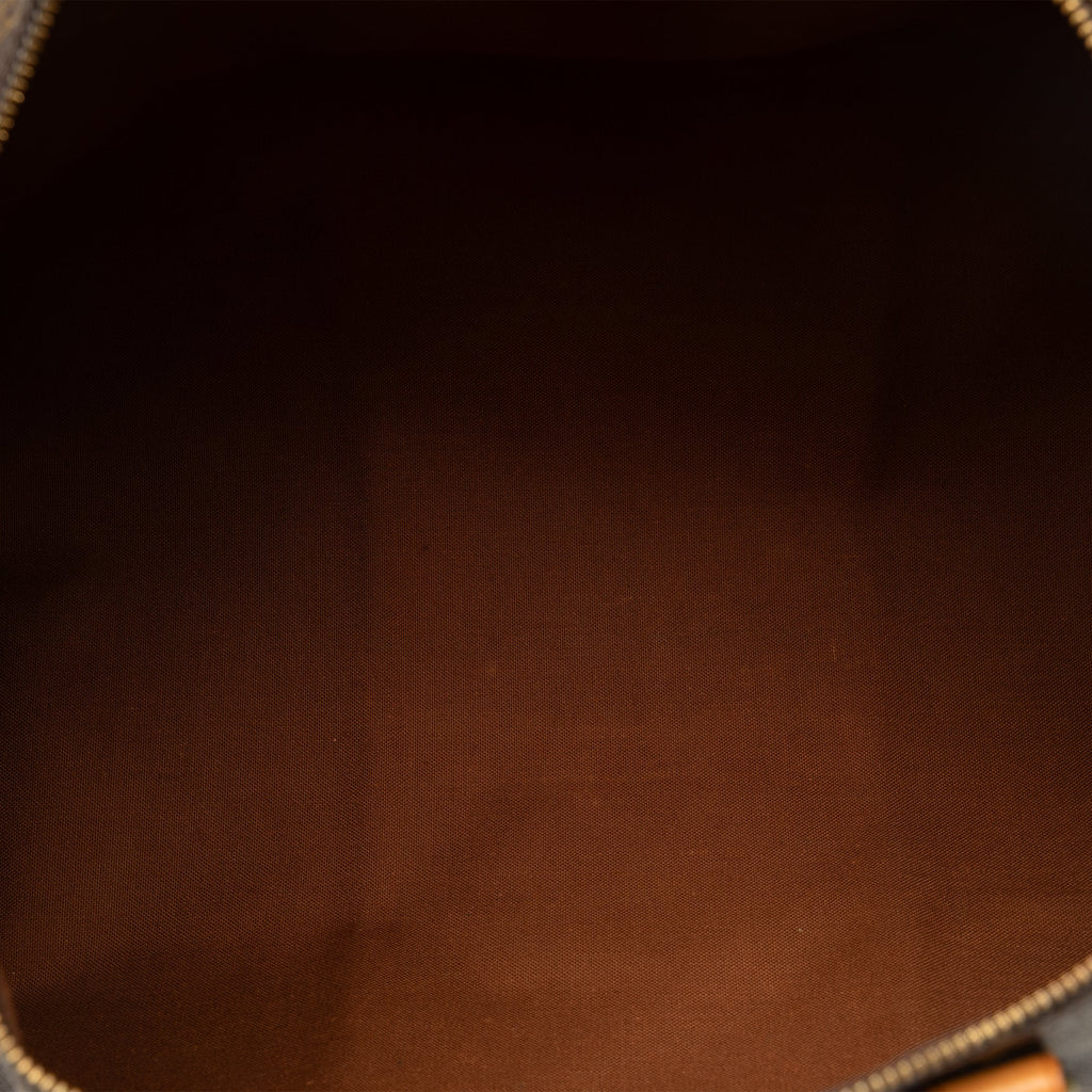 Brown Louis Vuitton Monogram Speedy 40 Boston Bag