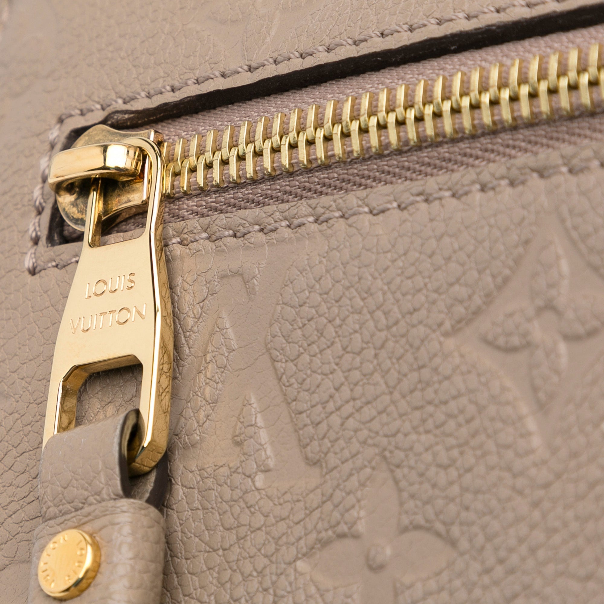Louis Vuitton Pochette MÃƒÆ’Ã‚Â©tis Beige Monogram Empreinte