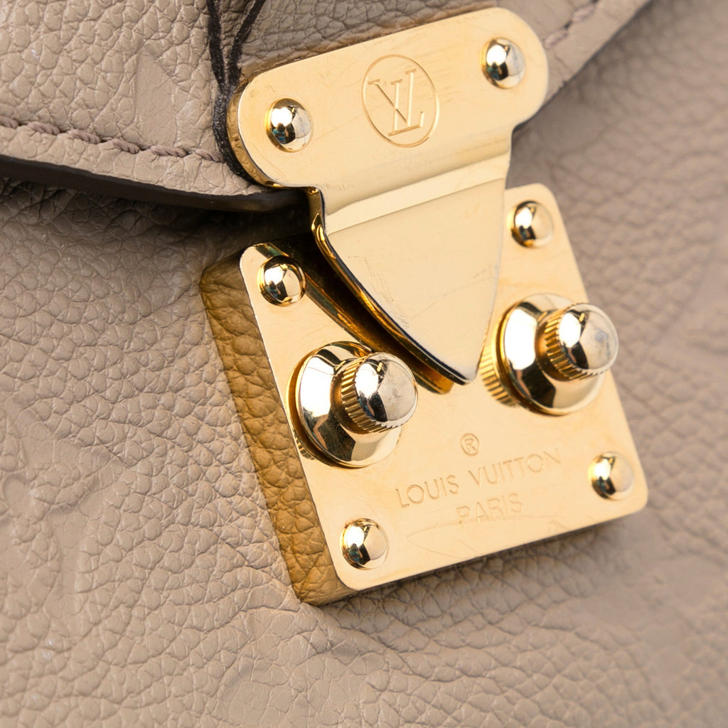 Louis Vuitton Pochette MÃƒÆ’Ã‚Â©tis Beige Monogram Empreinte