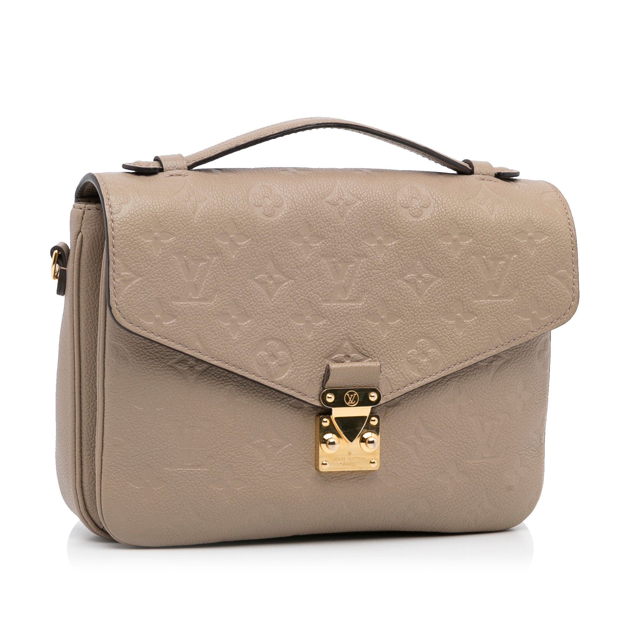 Louis Vuitton Pochette MÃƒÆ’Ã‚Â©tis Beige Monogram Empreinte