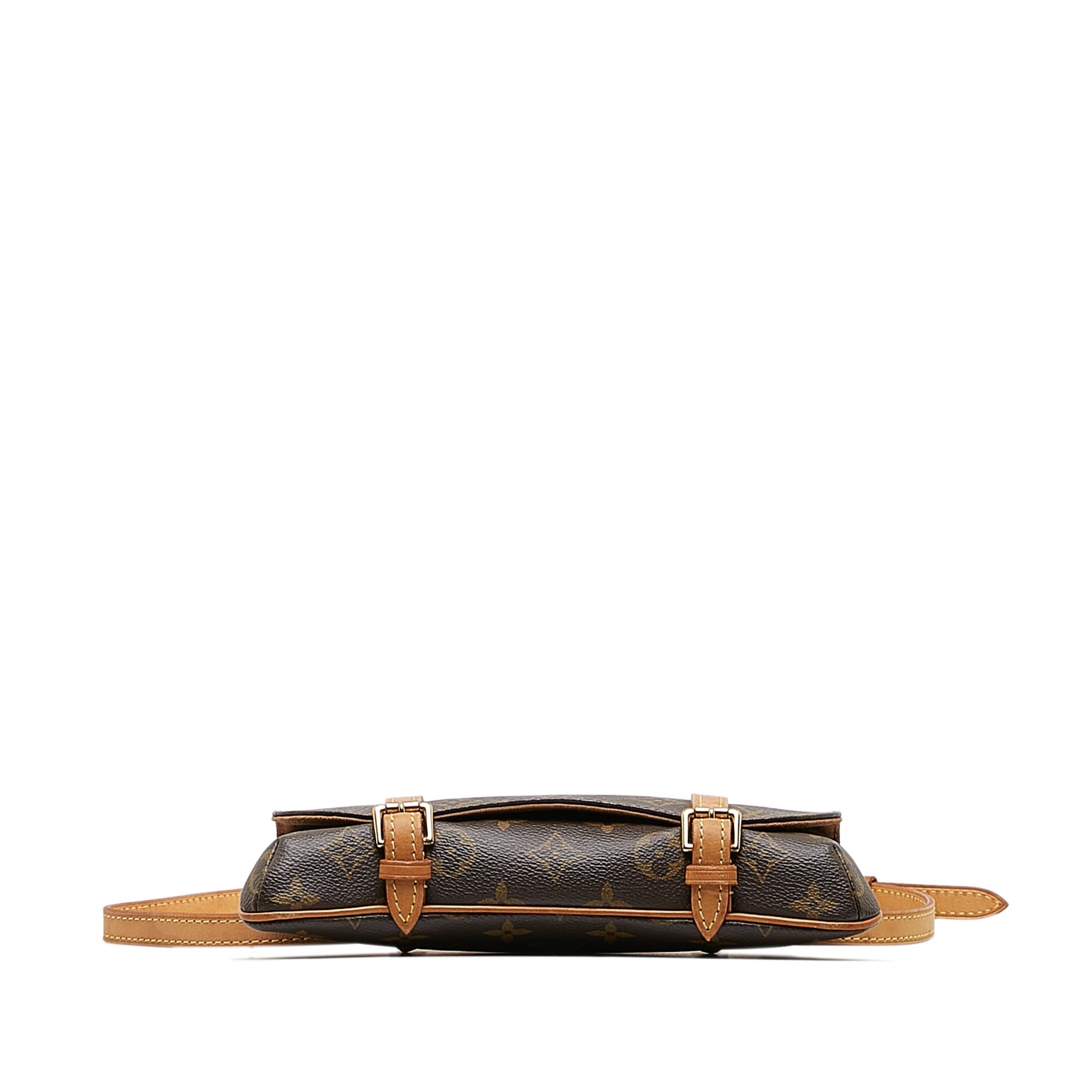 Brown Louis Vuitton Monogram Marelle Pochette Belt Bag