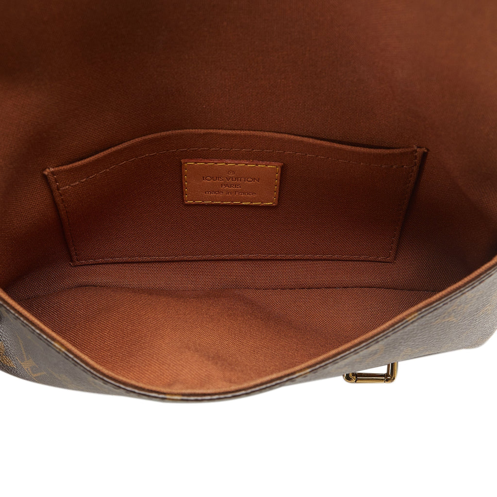Brown Louis Vuitton Monogram Marelle Pochette Belt Bag