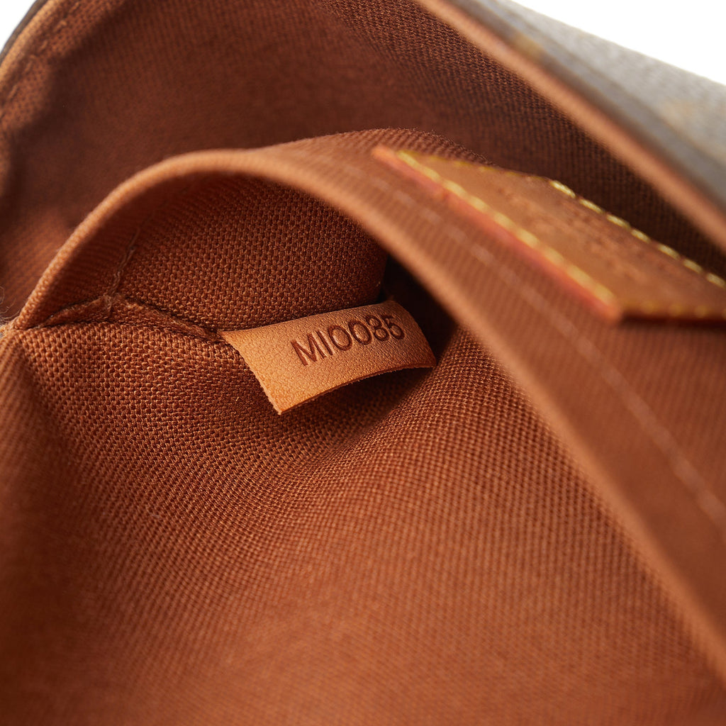Brown Louis Vuitton Monogram Marelle Pochette Belt Bag