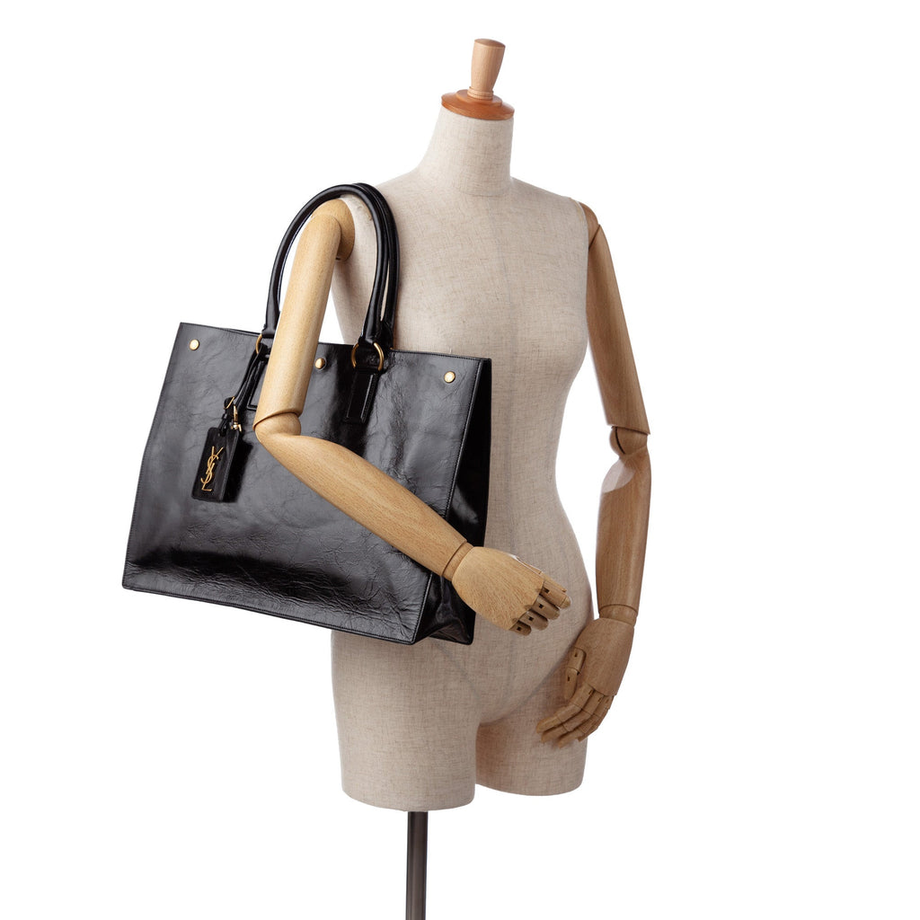 Black Saint Laurent Noe Tote Bag