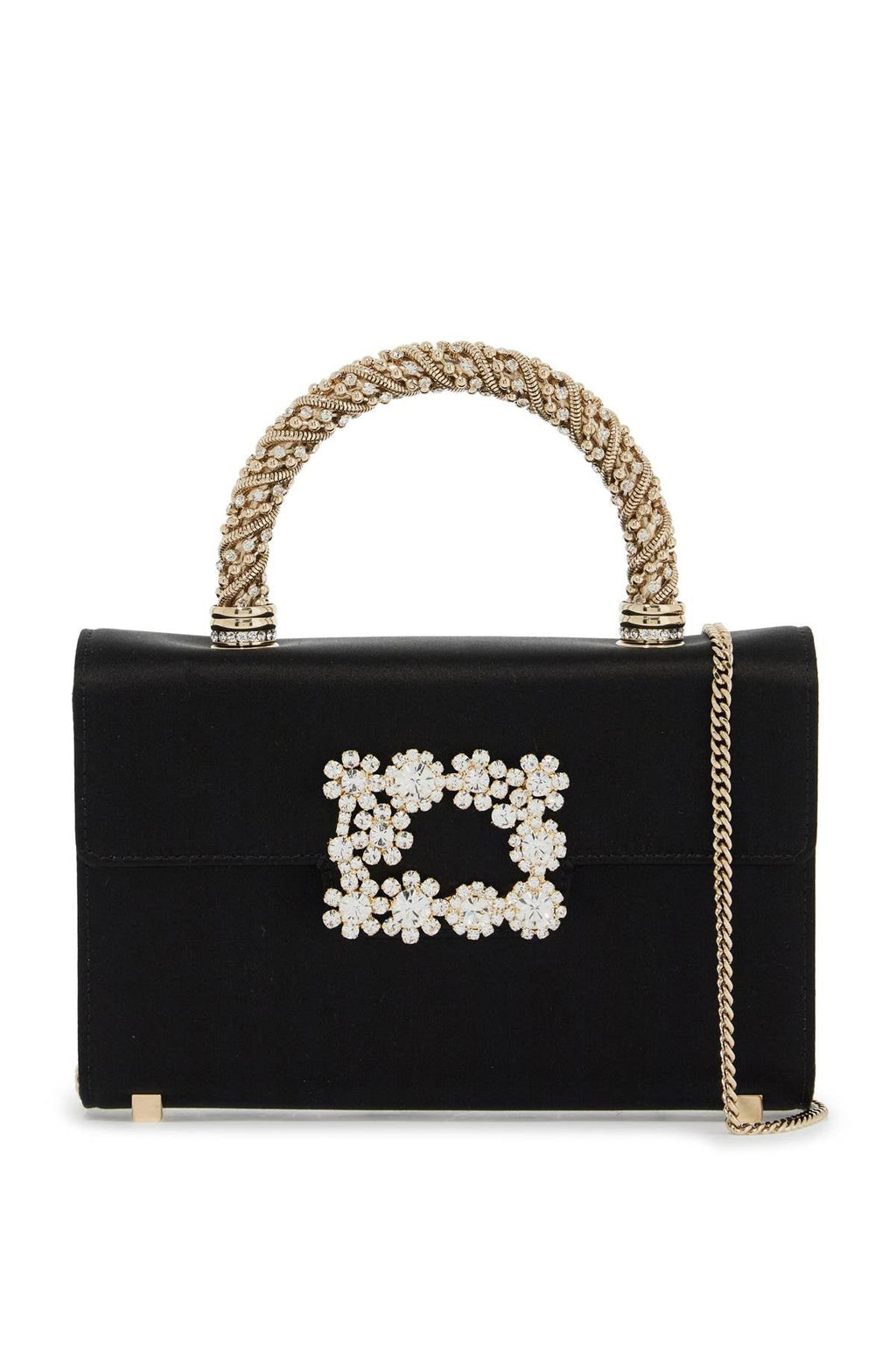 FLOWER STRASS JEWEL MINI BAG