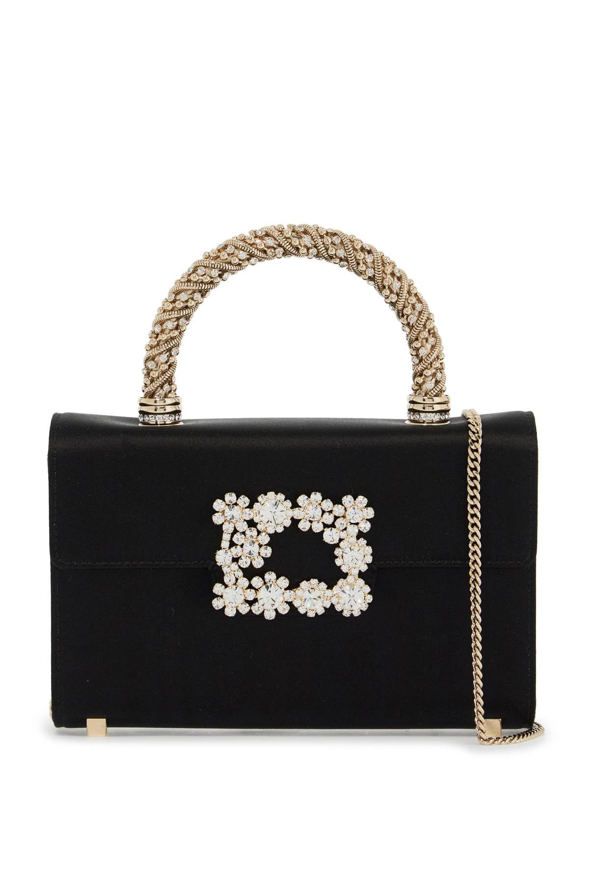 FLOWER STRASS JEWEL MINI BAG