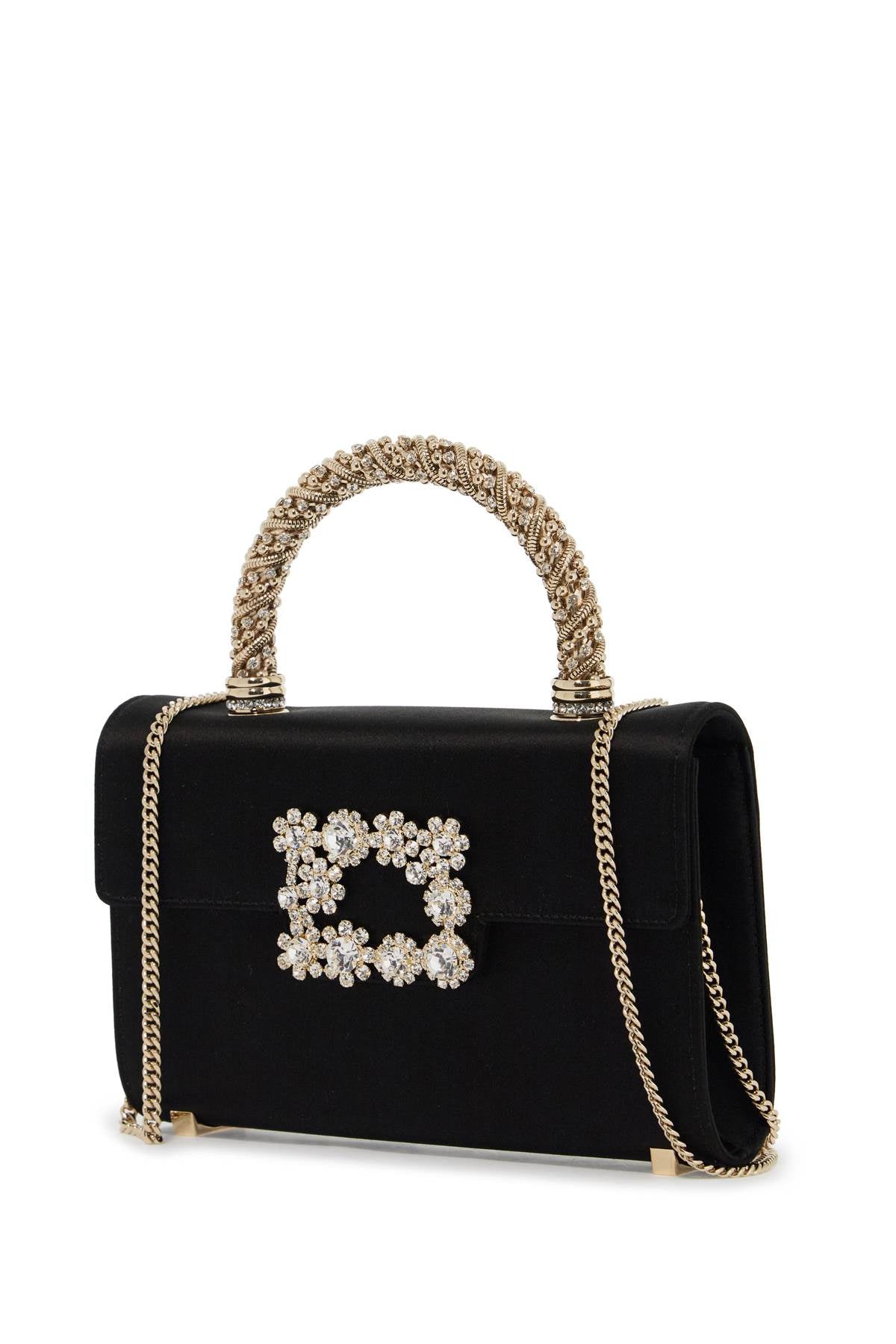 FLOWER STRASS JEWEL MINI BAG