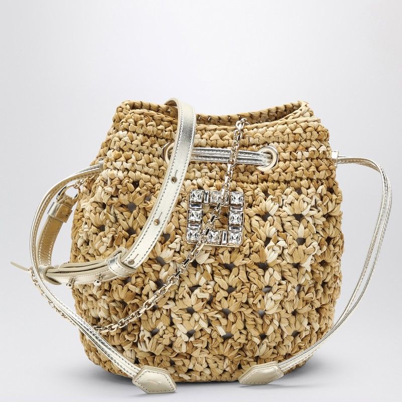 Crochet TrÃƒÆ’Ã‚Â¨s Vivier Bucket Bag