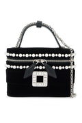 MICRO VANITY BAG WITH RHINESTONE