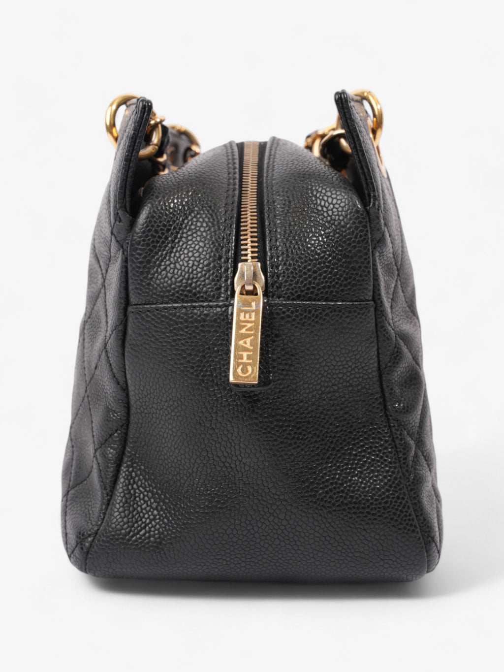 Chanel Timeless Tote Black Caviar Leather Petite