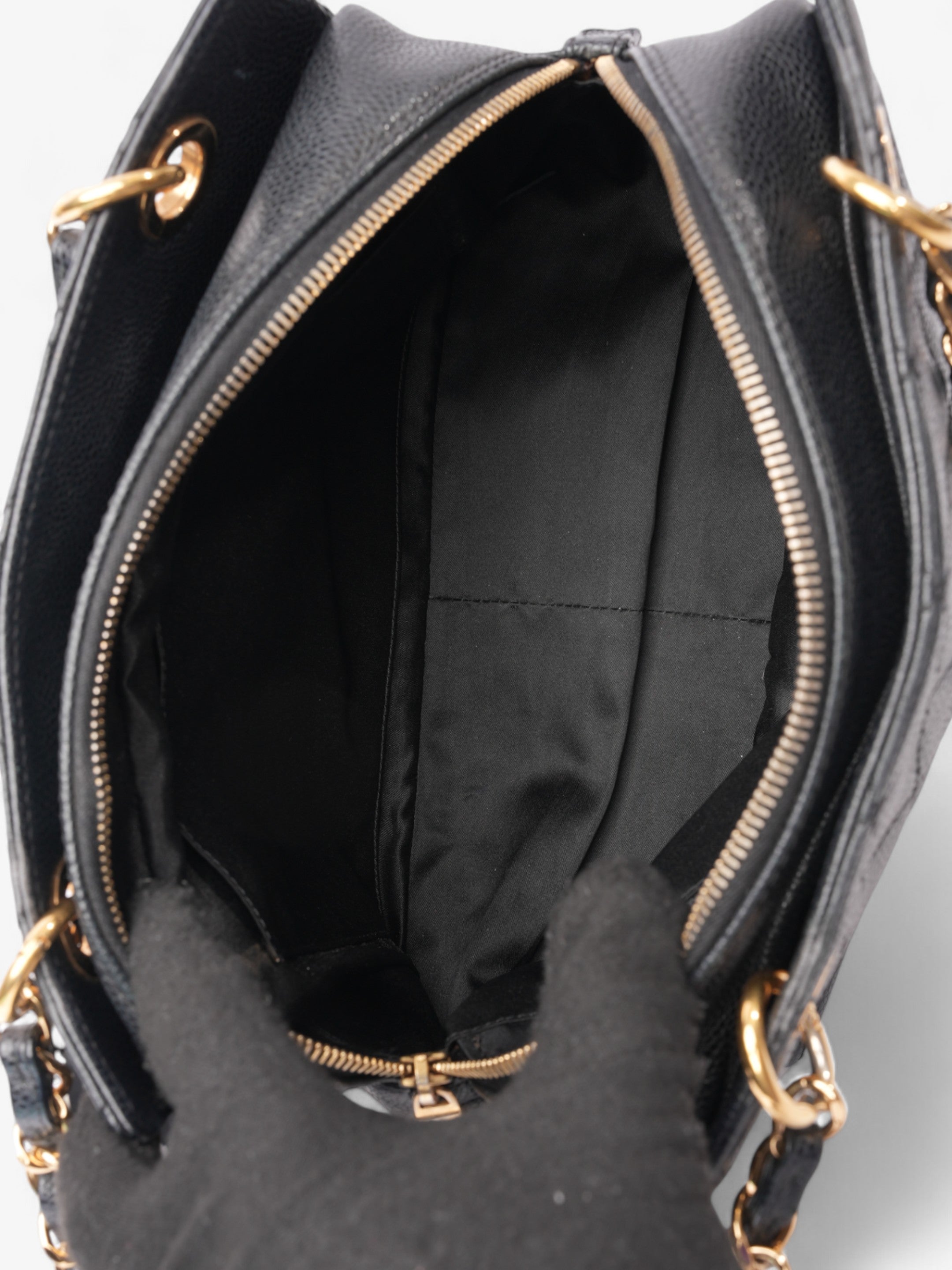 Chanel Timeless Tote Black Caviar Leather Petite