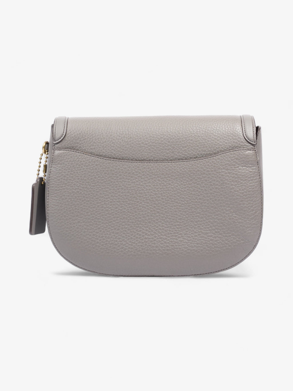 Coach Kat Saddle Grey Suede
