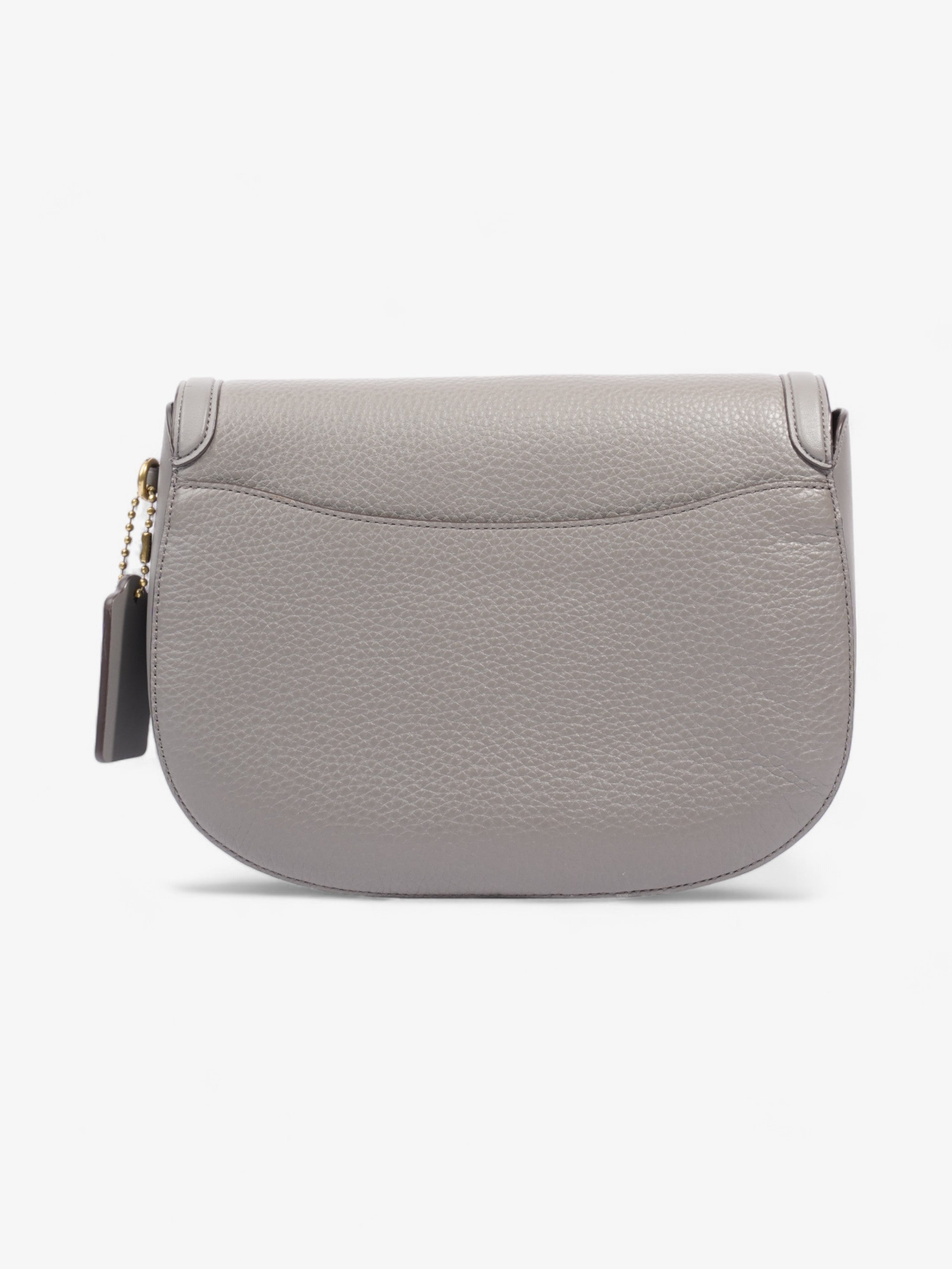Coach Kat Saddle Grey Suede