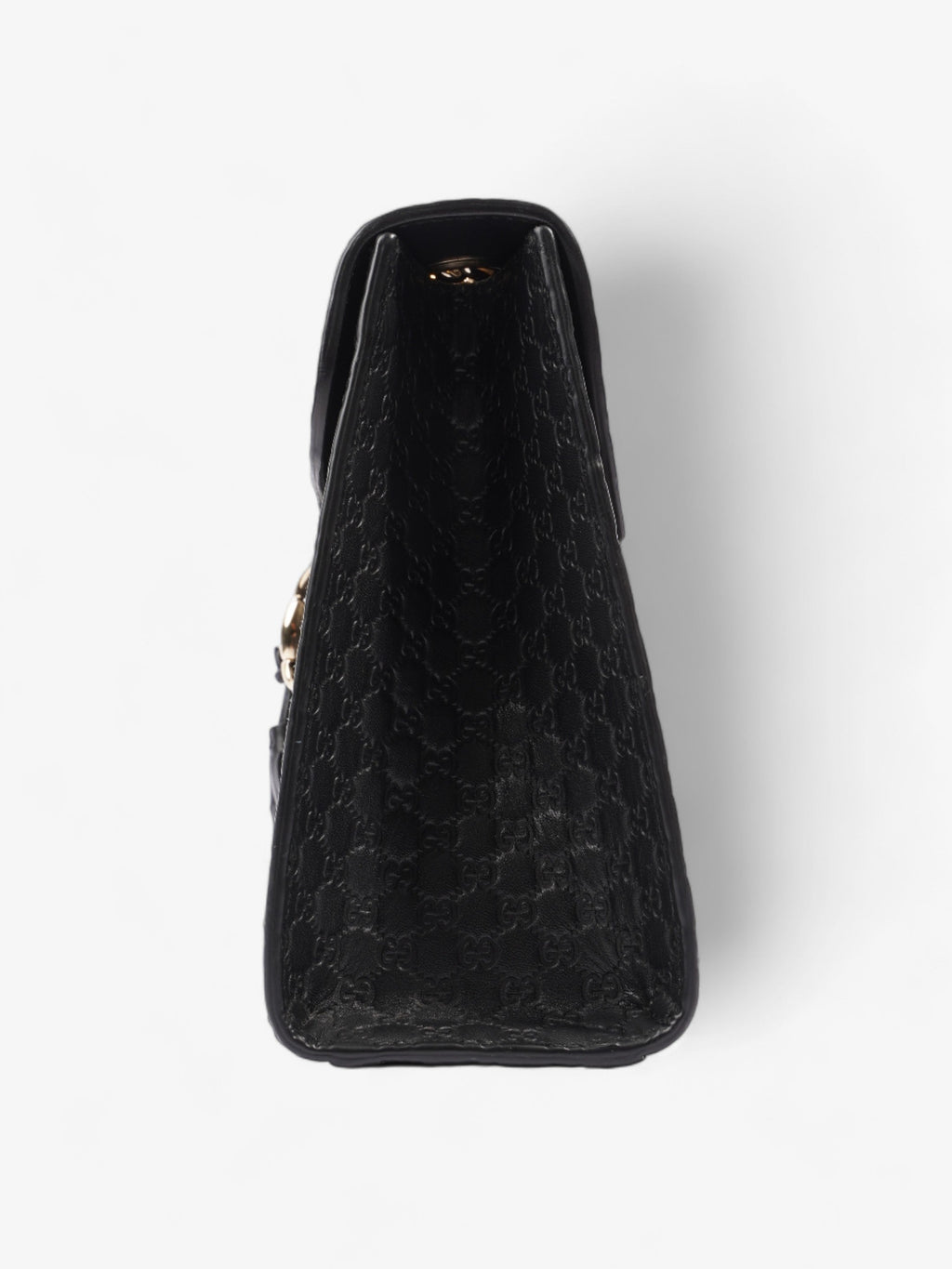 Gucci Emily Guccissima Chain Black Leather Medium