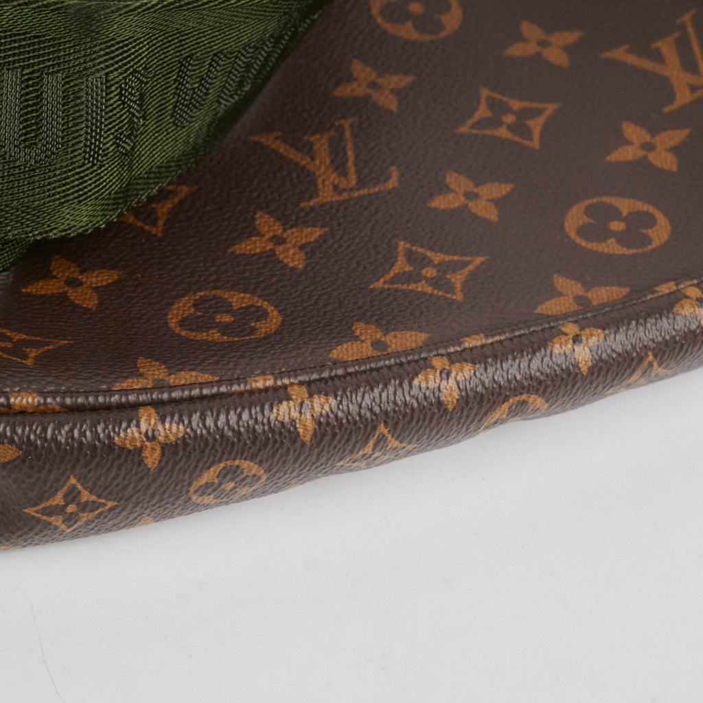 Louis Vuitton Khaki Multi Pochette Accessories Monogram