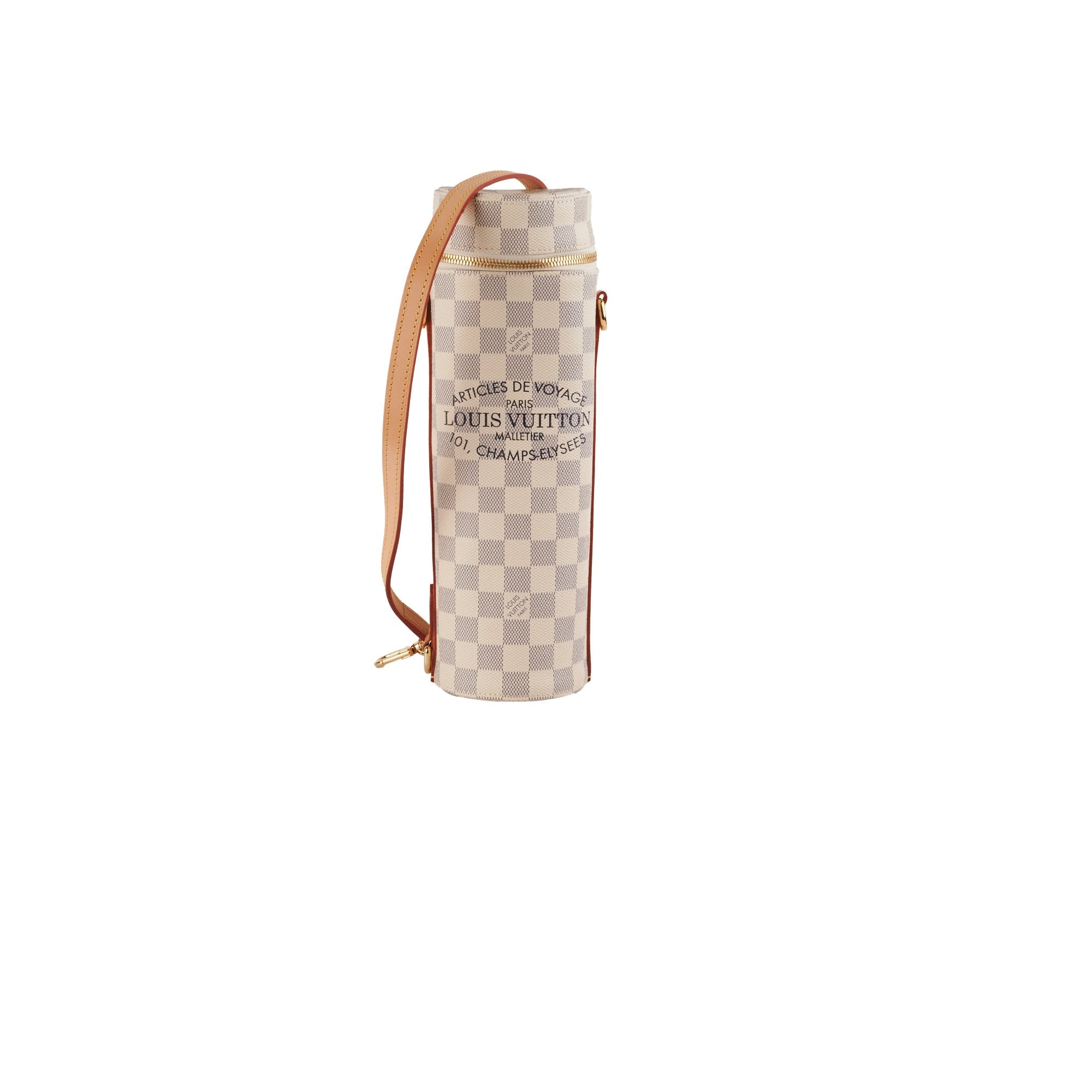 Louis Vuitton Water Bottle Holder Damier Azur