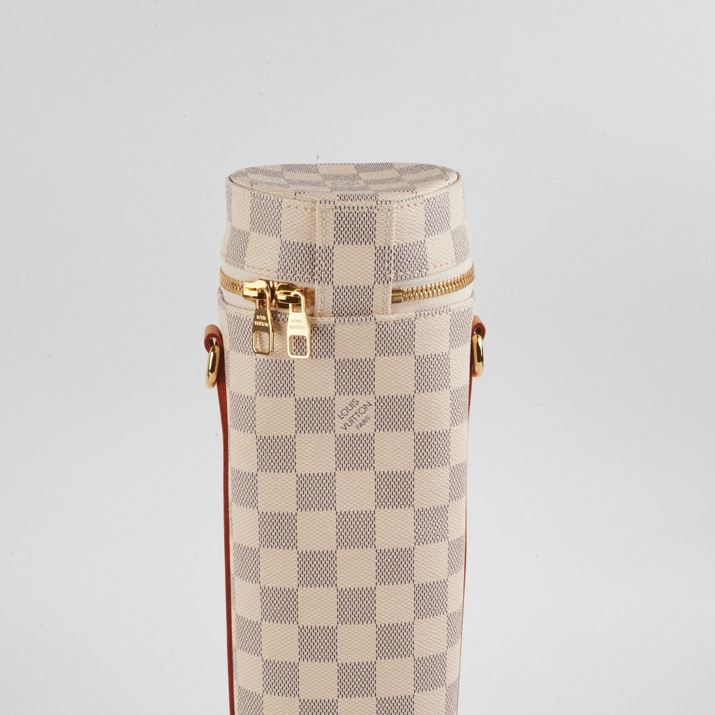 Louis Vuitton Water Bottle Holder Damier Azur