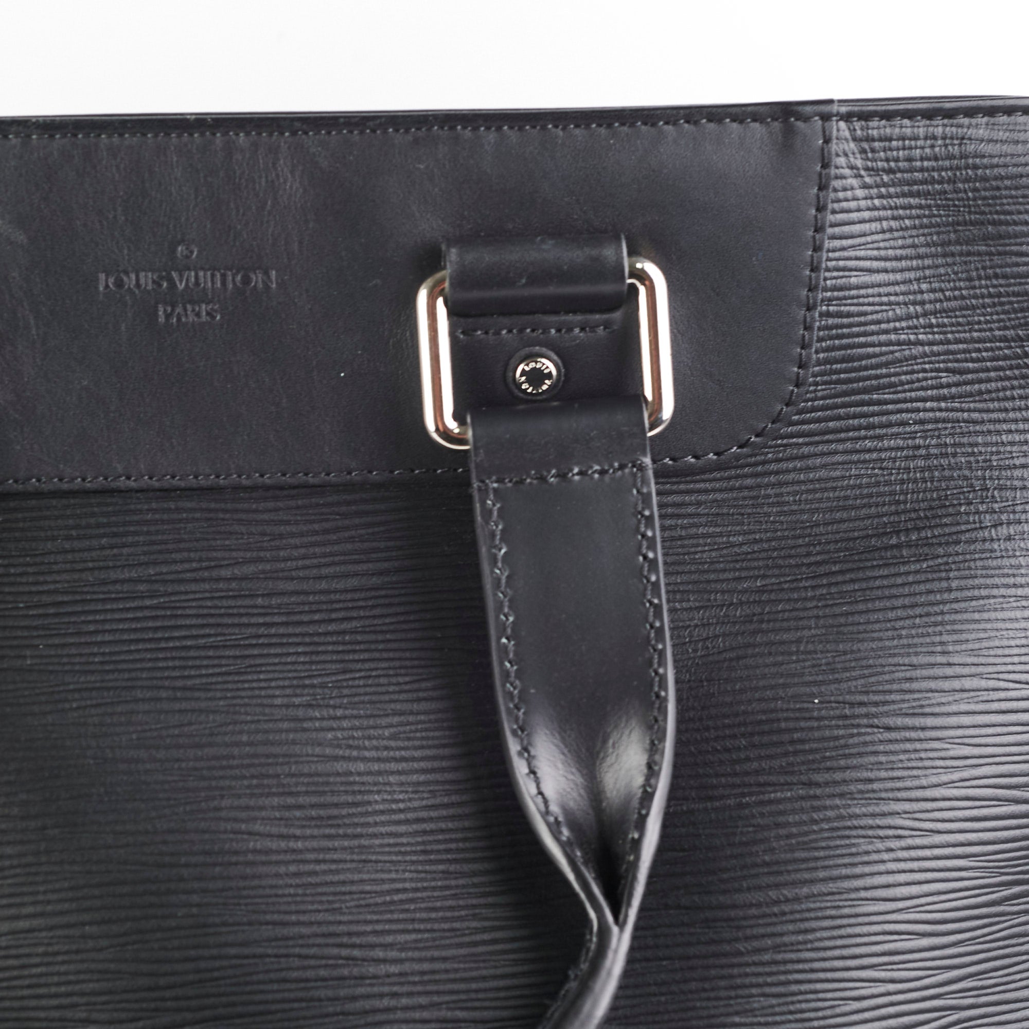 Louis Vuitton Large Epi Cabas Sac Jour Black