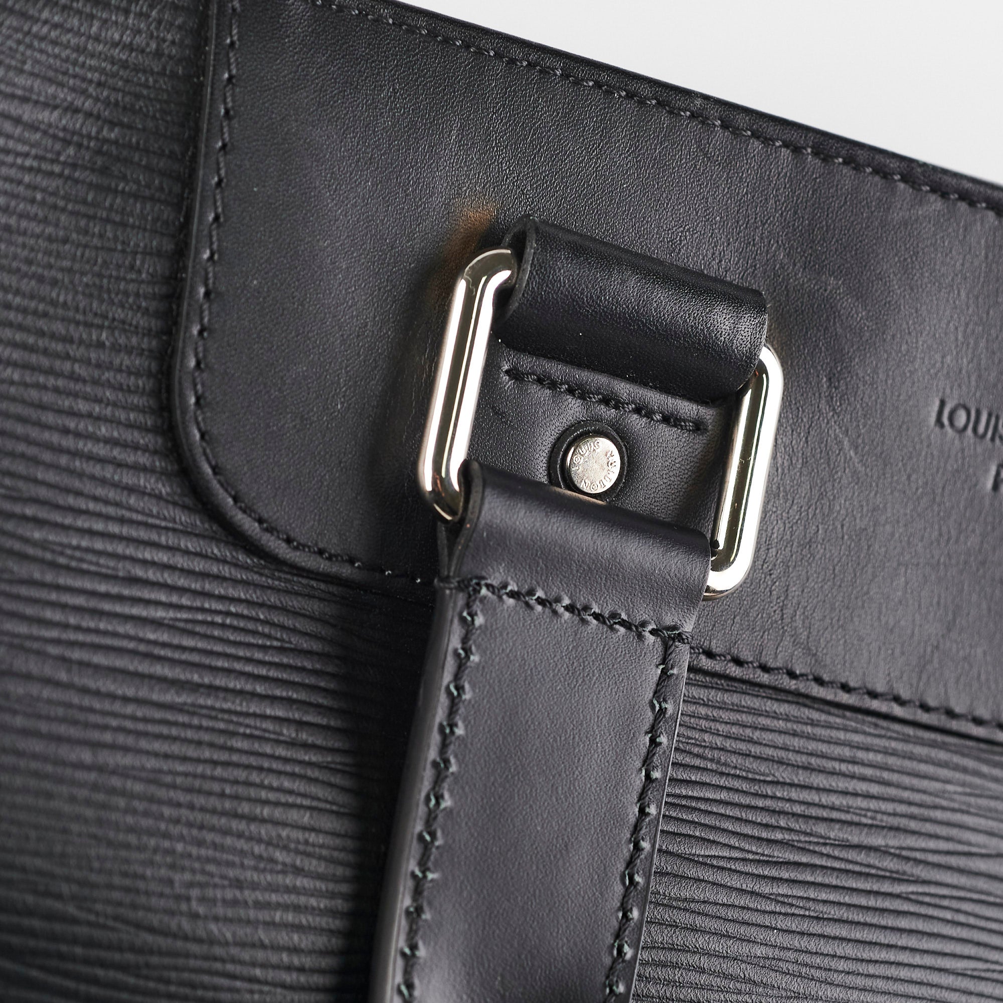 Louis Vuitton Large Epi Cabas Sac Jour Black