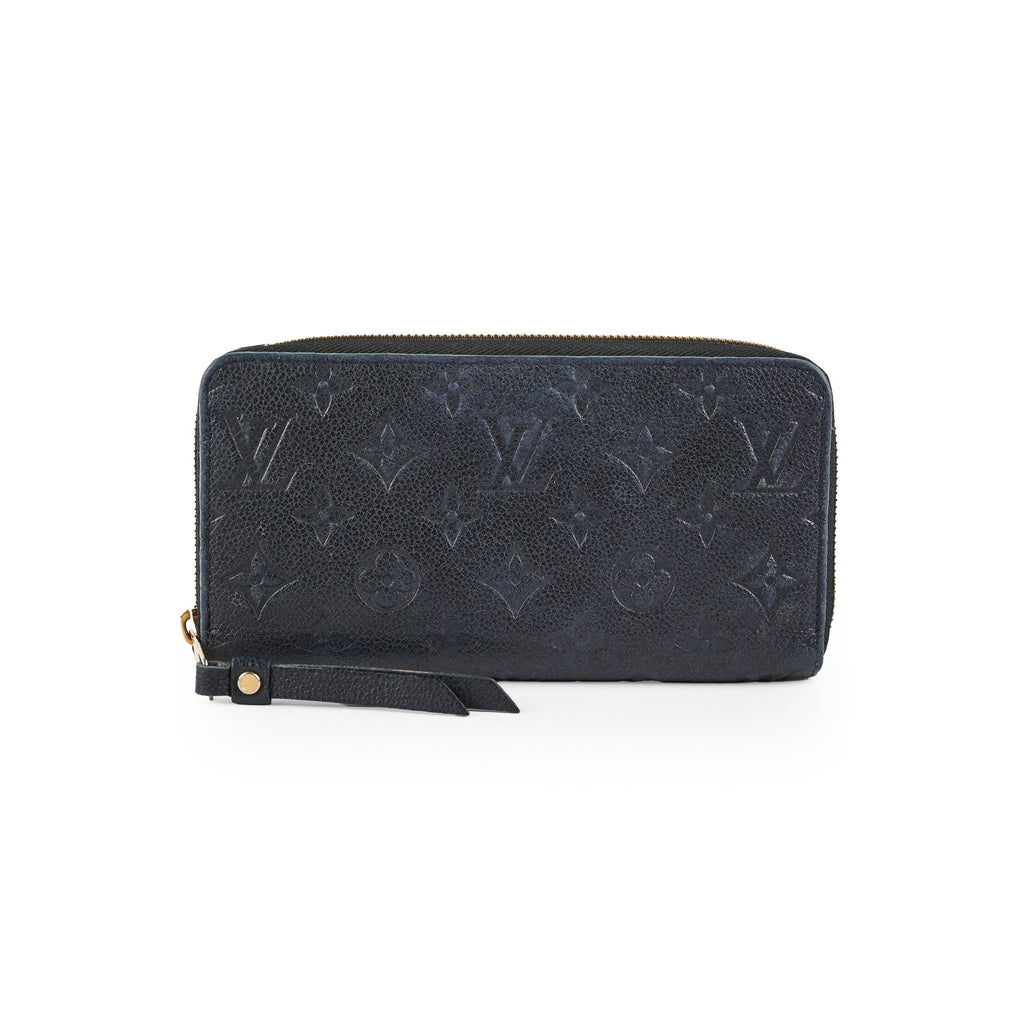 Louis Vuitton Empriente Zip Long Wallet Black