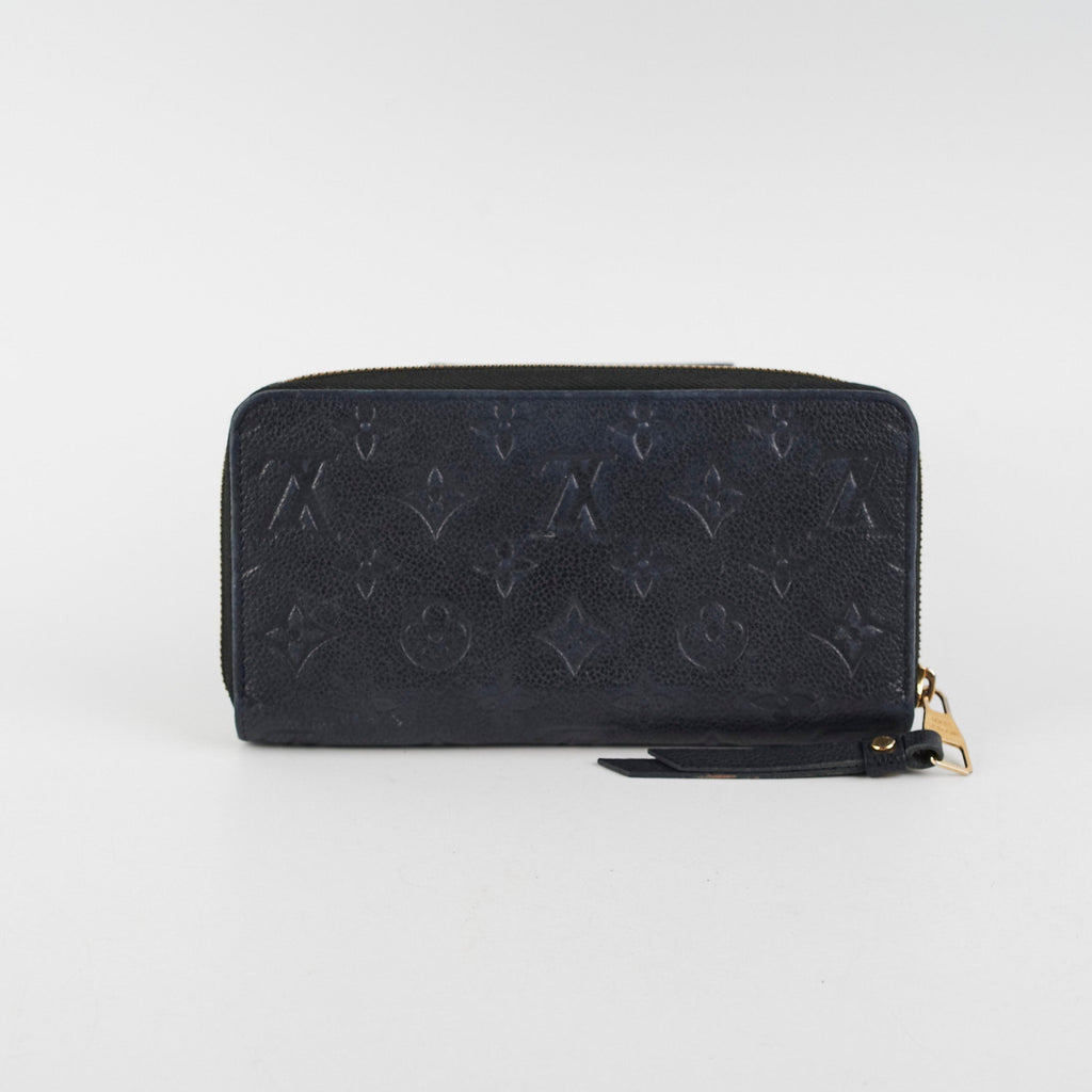 Louis Vuitton Empriente Zip Long Wallet Black