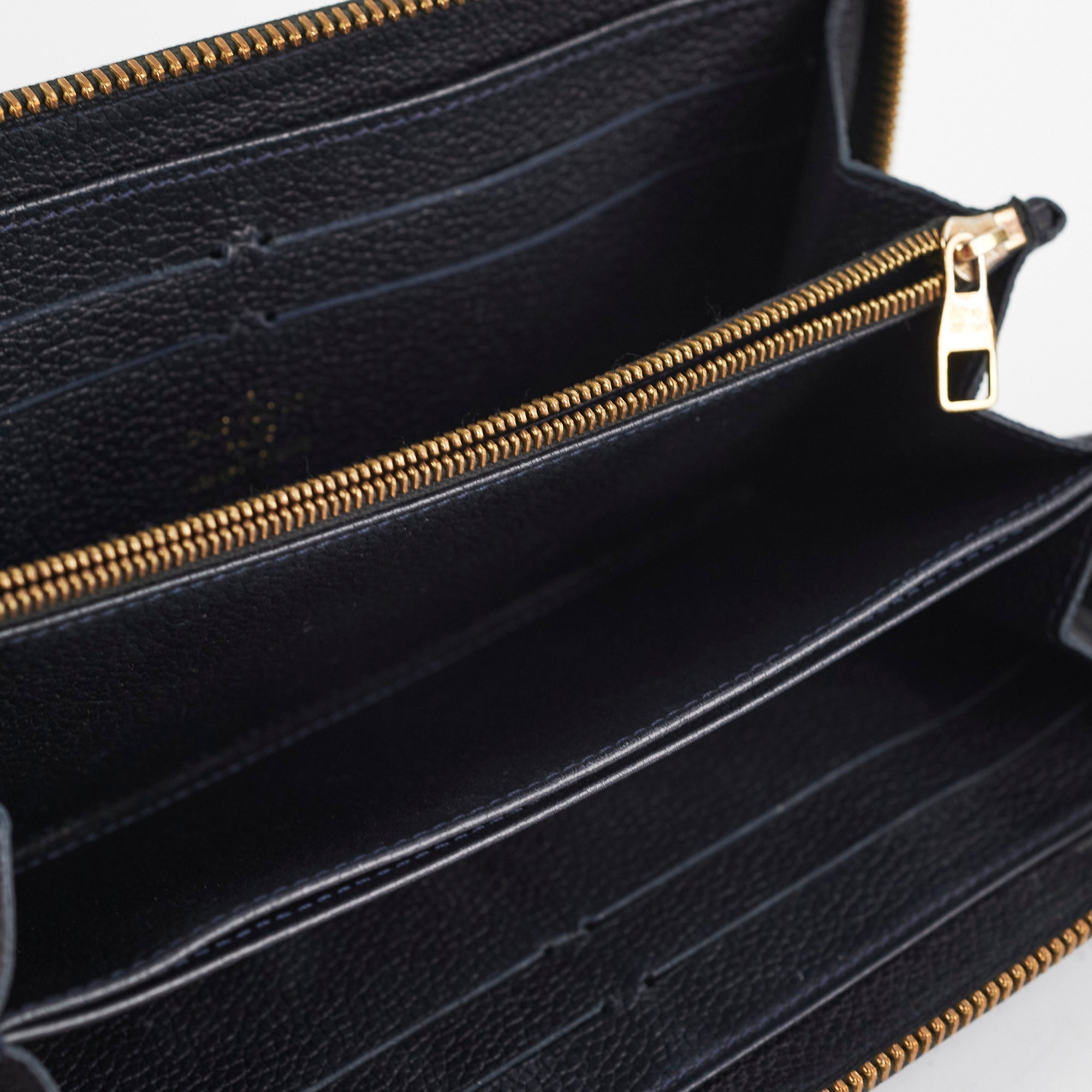 Louis Vuitton Empriente Zip Long Wallet Black