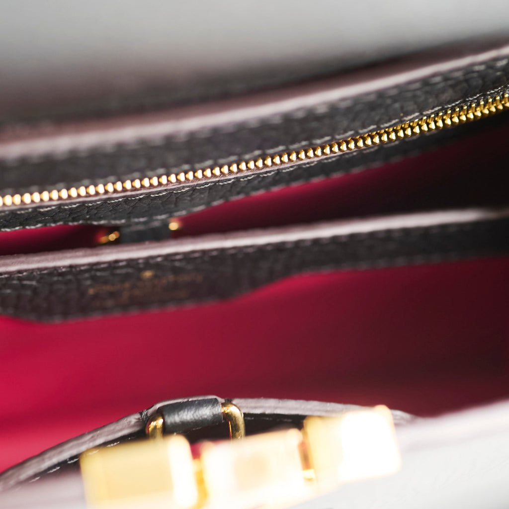 Louis Vuitton Capuucines BB Black
