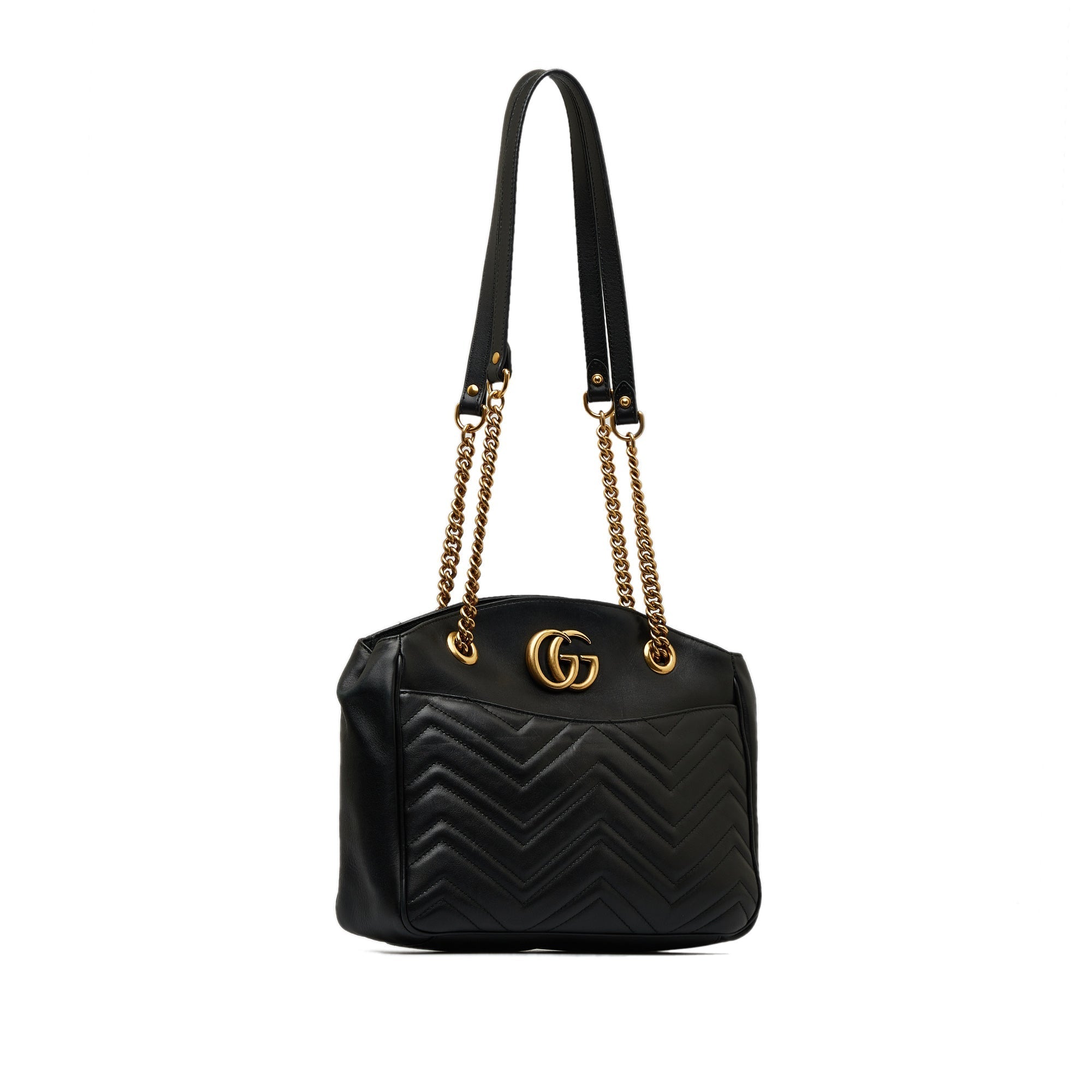 GG Marmont Matelasse Leather Shoulder Bag