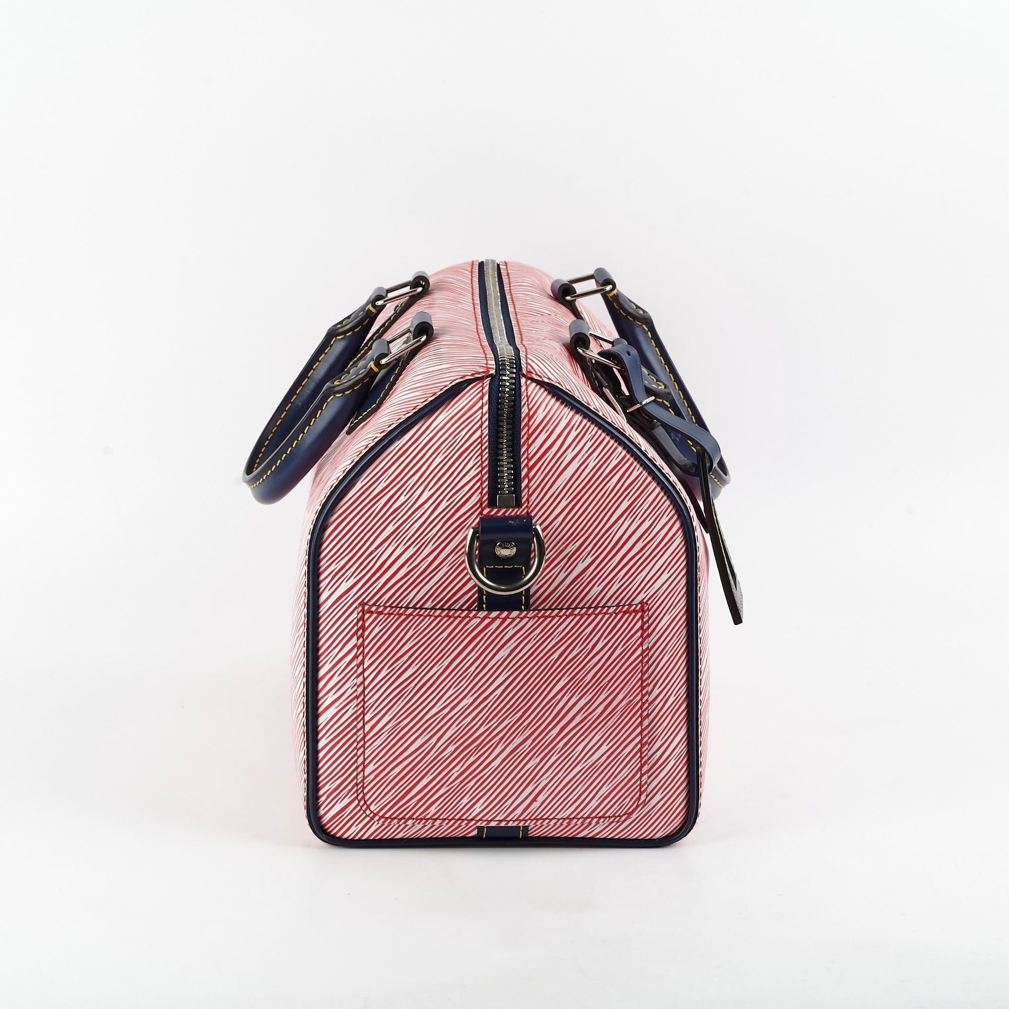 Louis Vuitton Speedy 25 Bandoulliere Epi Red
