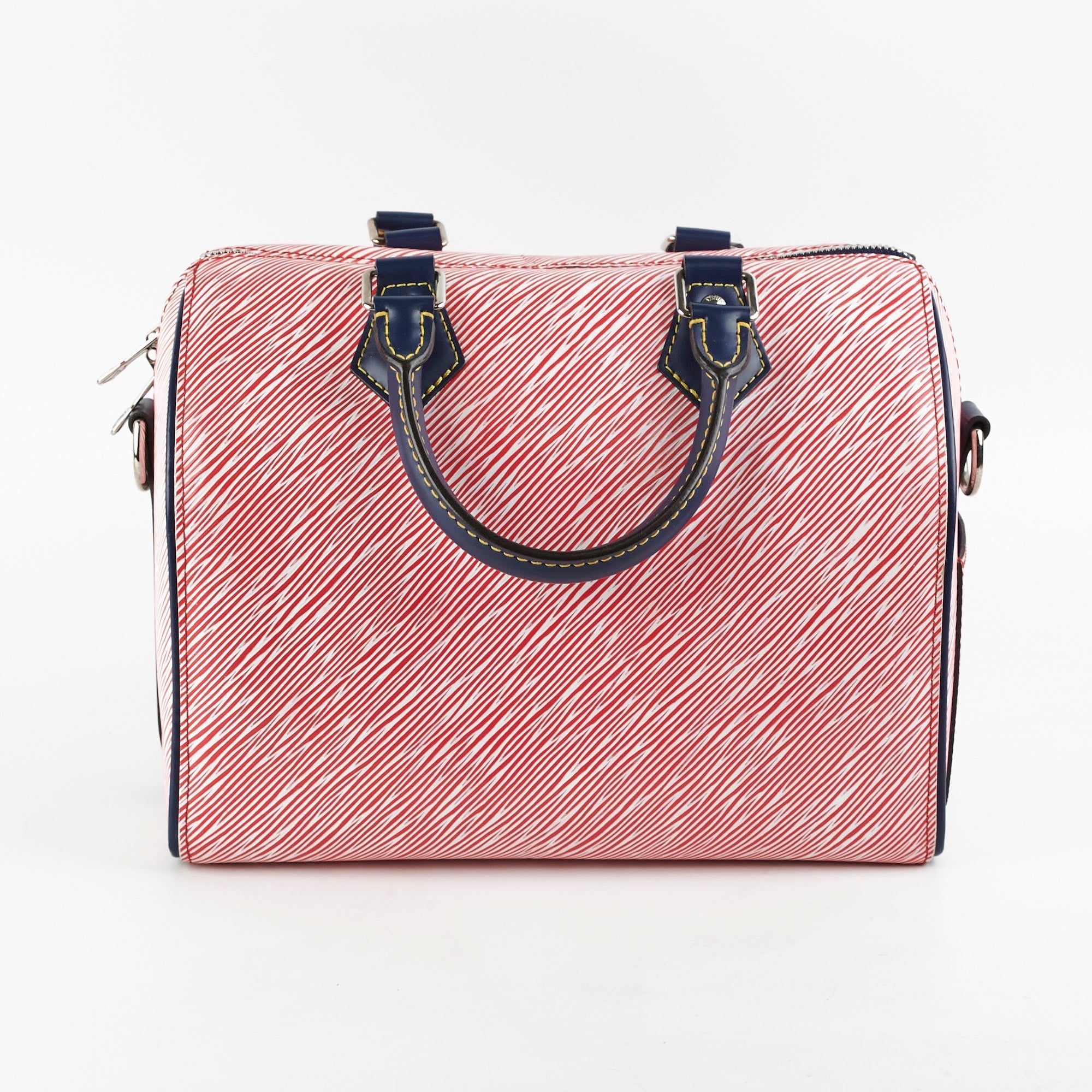 Louis Vuitton Speedy 25 Bandoulliere Epi Red