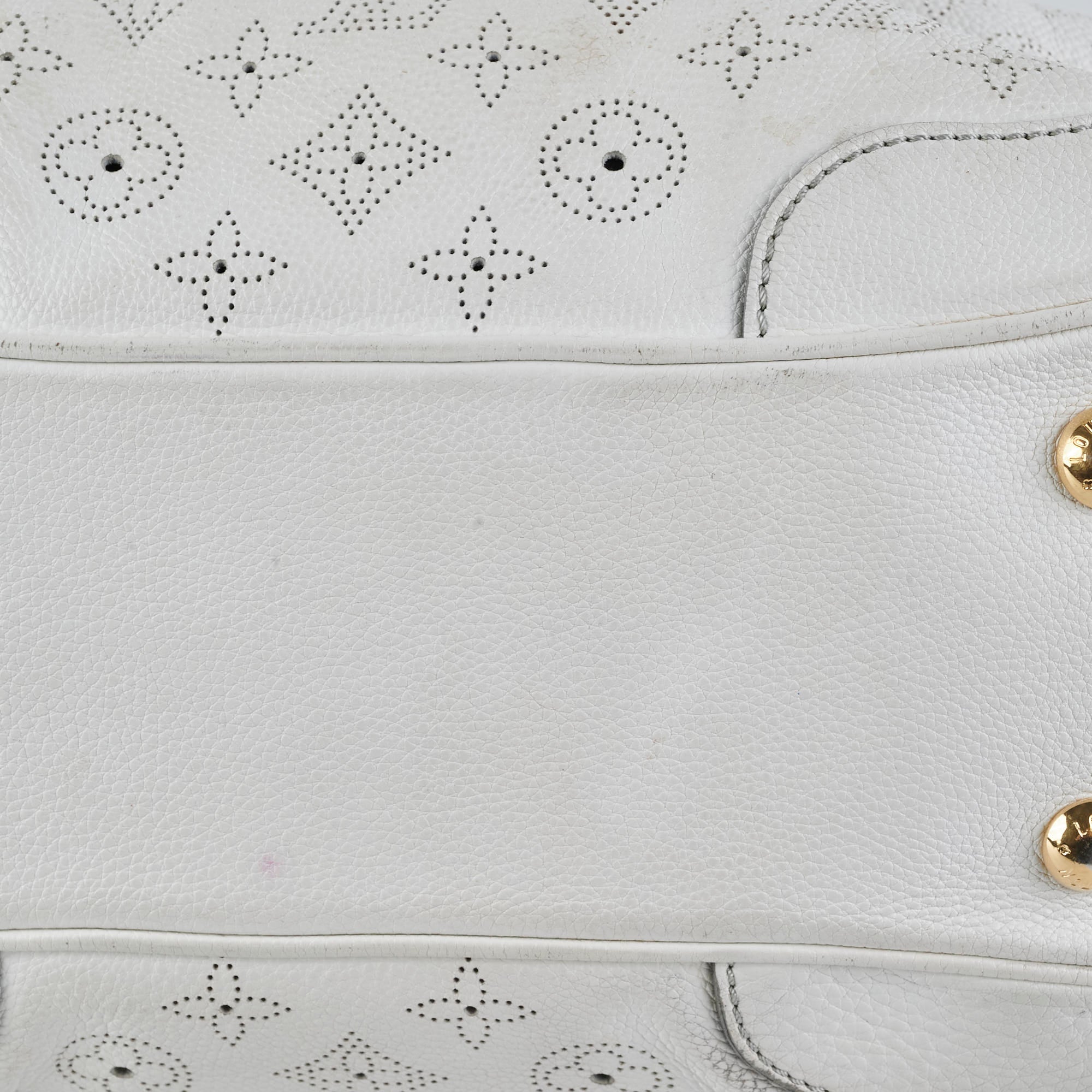 Louis Vuitton Mahina Bag White