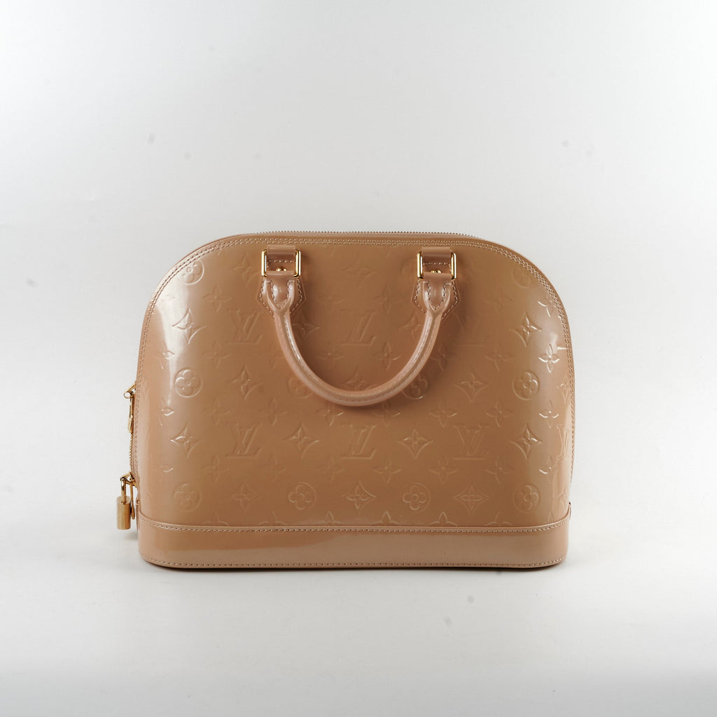 Louis Vuitton Vernis Alma PM Rose Florentine