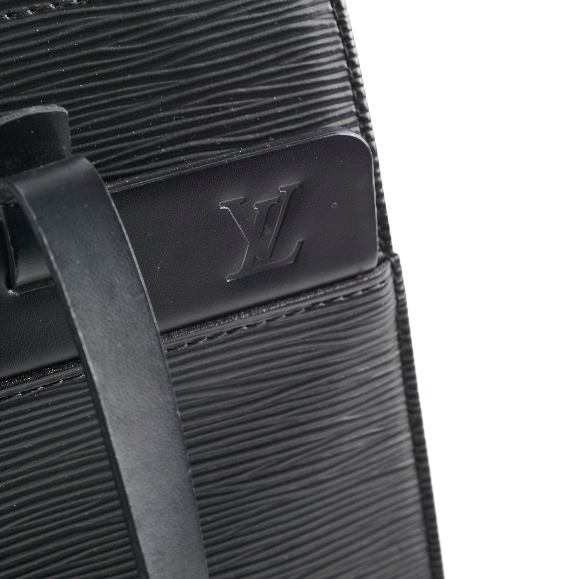 Louis Vuitton Epi Croisette PM Bag Black
