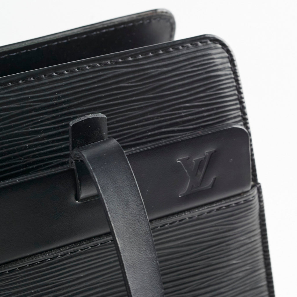 Louis Vuitton Epi Croisette PM Bag Black