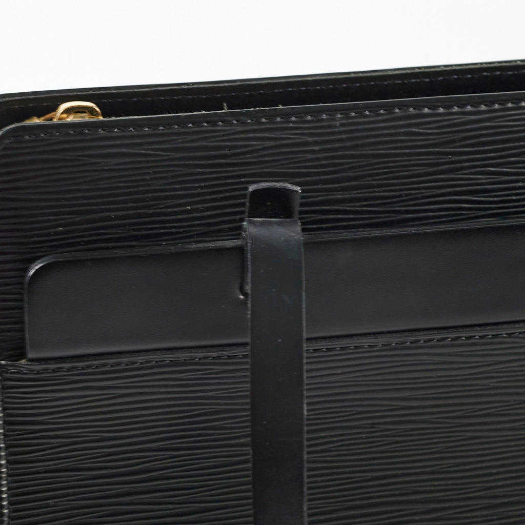 Louis Vuitton Epi Croisette PM Bag Black