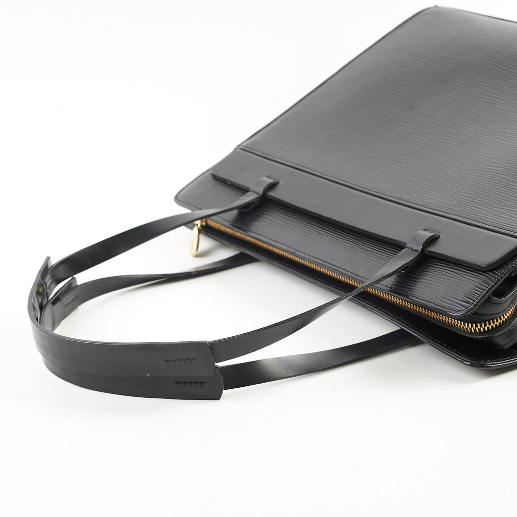 Louis Vuitton Epi Croisette PM Bag Black