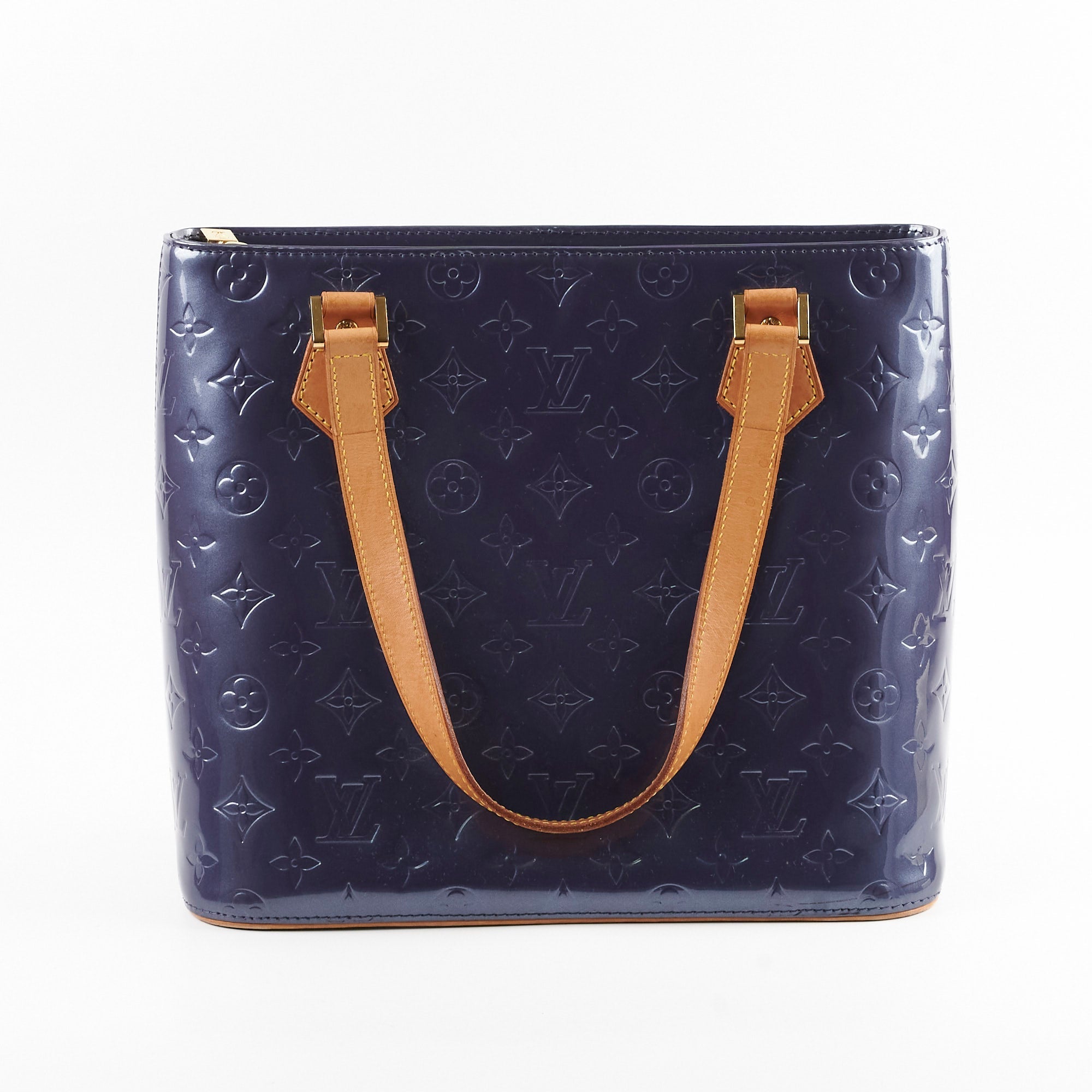 Louis Vuitton Vernis Houston Shoulder Bag Indigo